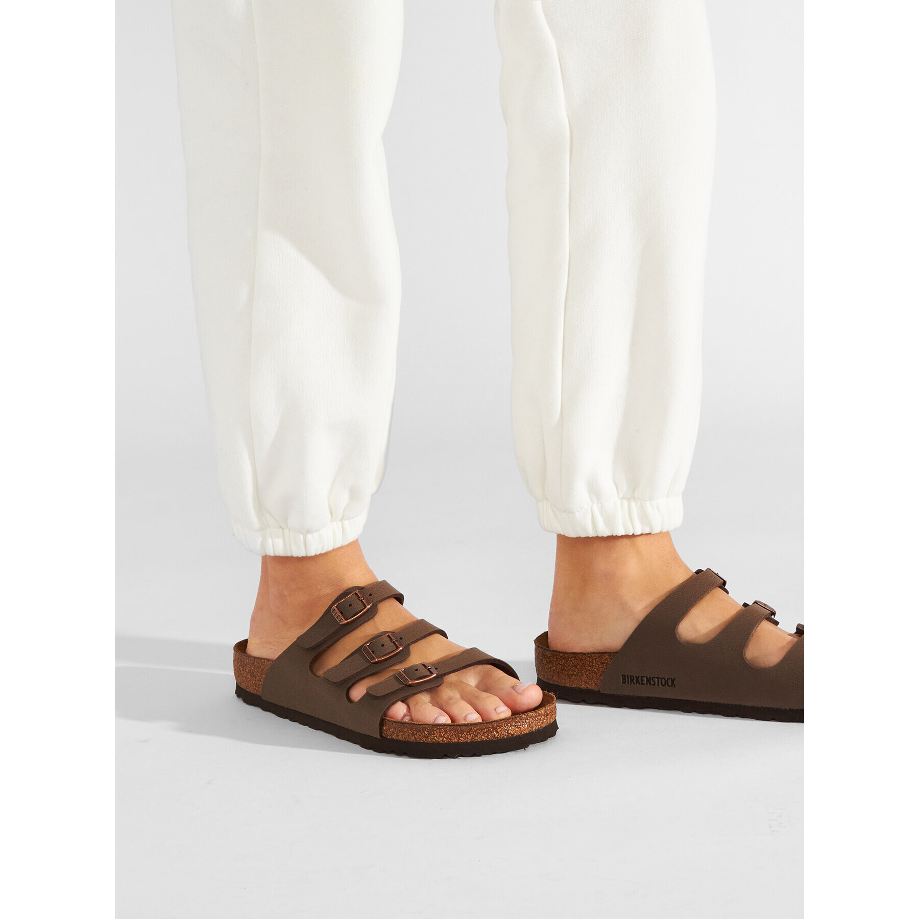 Birkenstock Nazouváky Florida 0053881 Hnědá - Pepit.cz