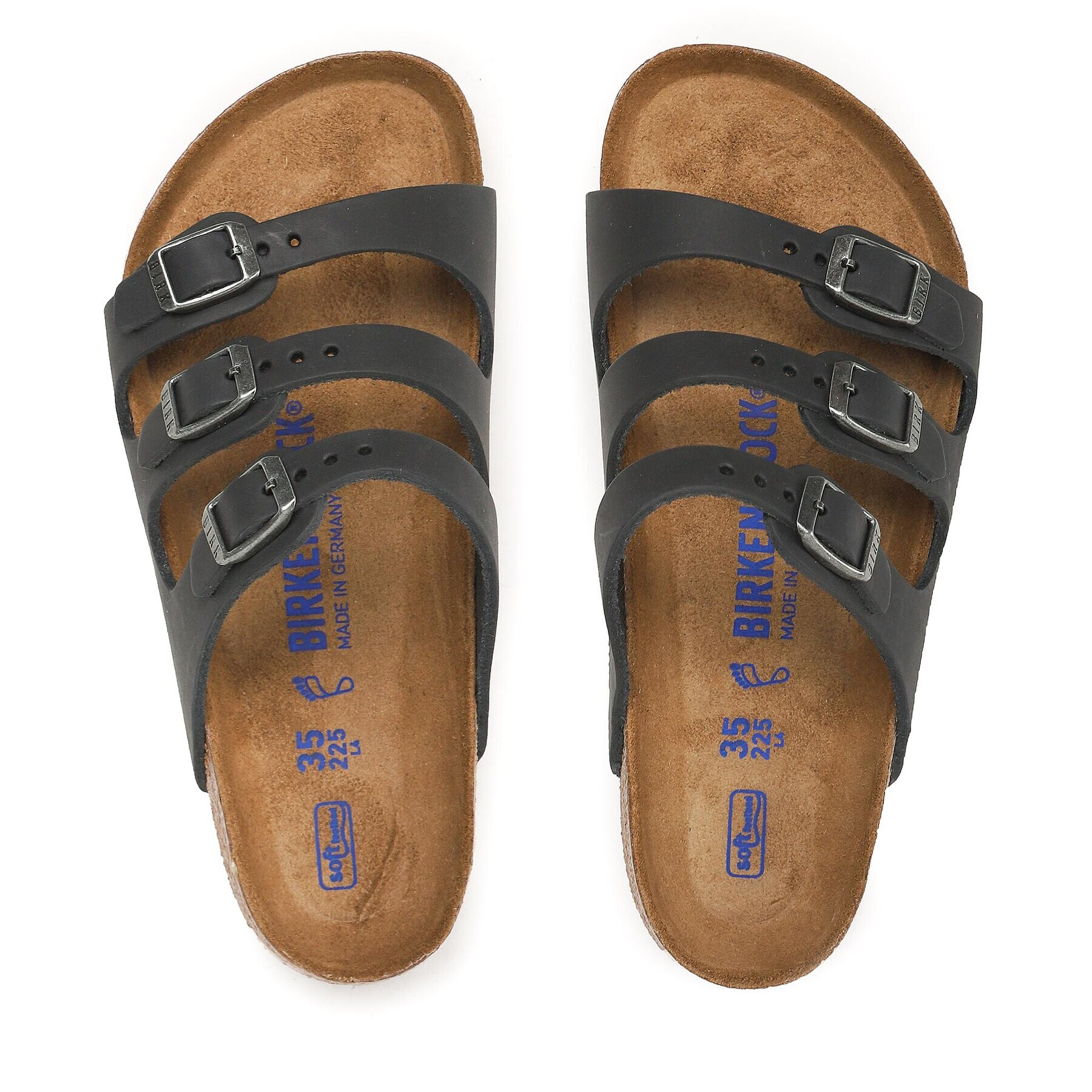 Birkenstock Nazouváky Florida 1011445 Černá - Pepit.cz