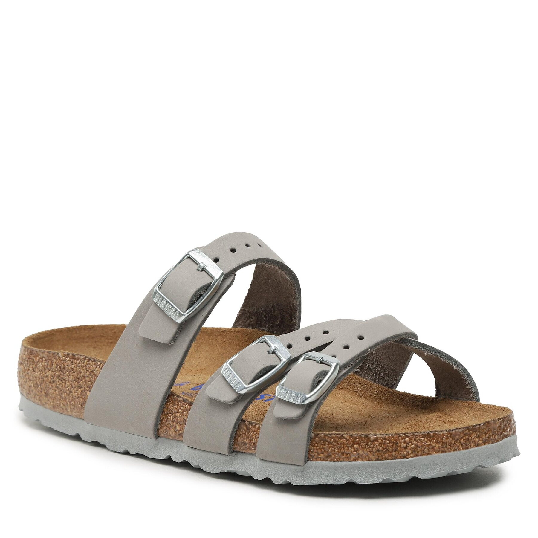 Birkenstock Nazouváky Franca 1023354 Šedá - Pepit.cz