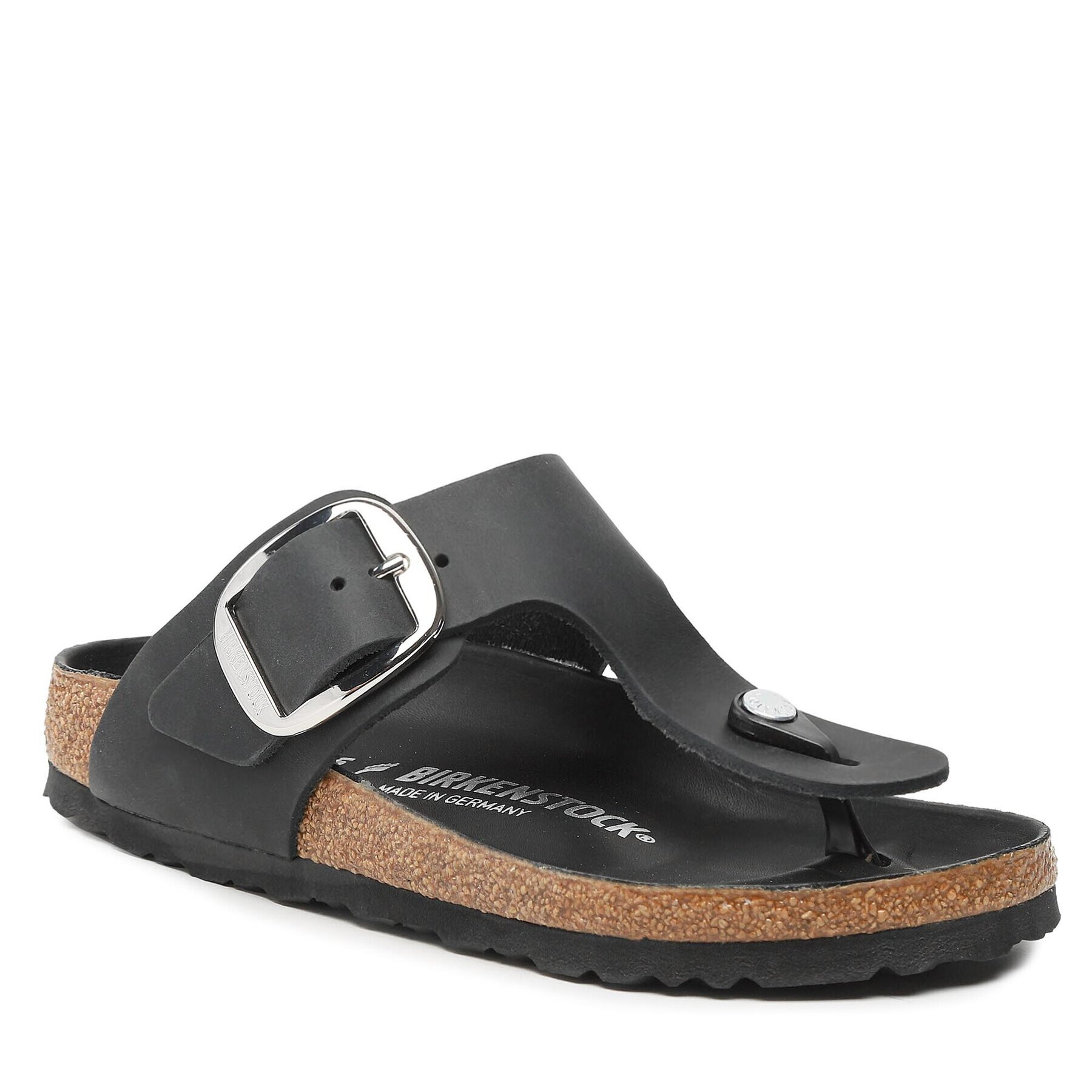 Birkenstock Nazouváky Gizeh Big Buckle 1023337 Černá - Pepit.cz