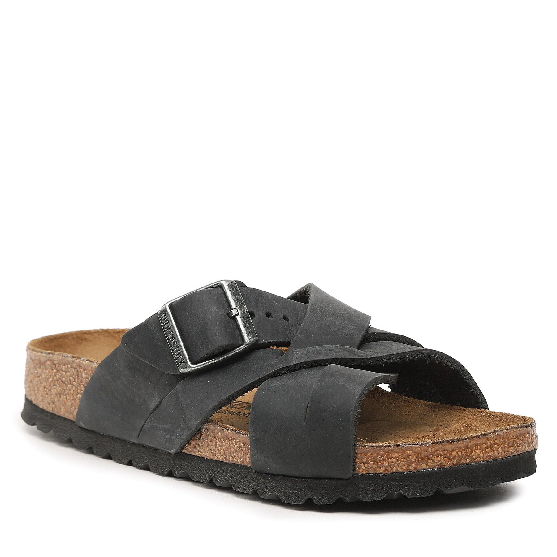 Birkenstock Nazouváky Lugano 1017466 Černá - Pepit.cz