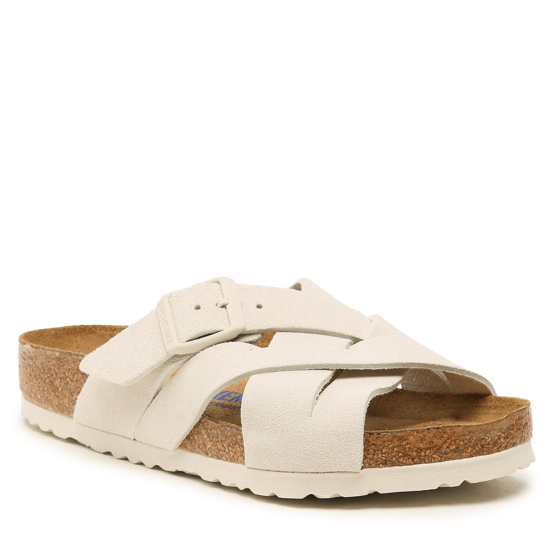 Birkenstock Nazouváky Lugano 1024534 Bílá - Pepit.cz