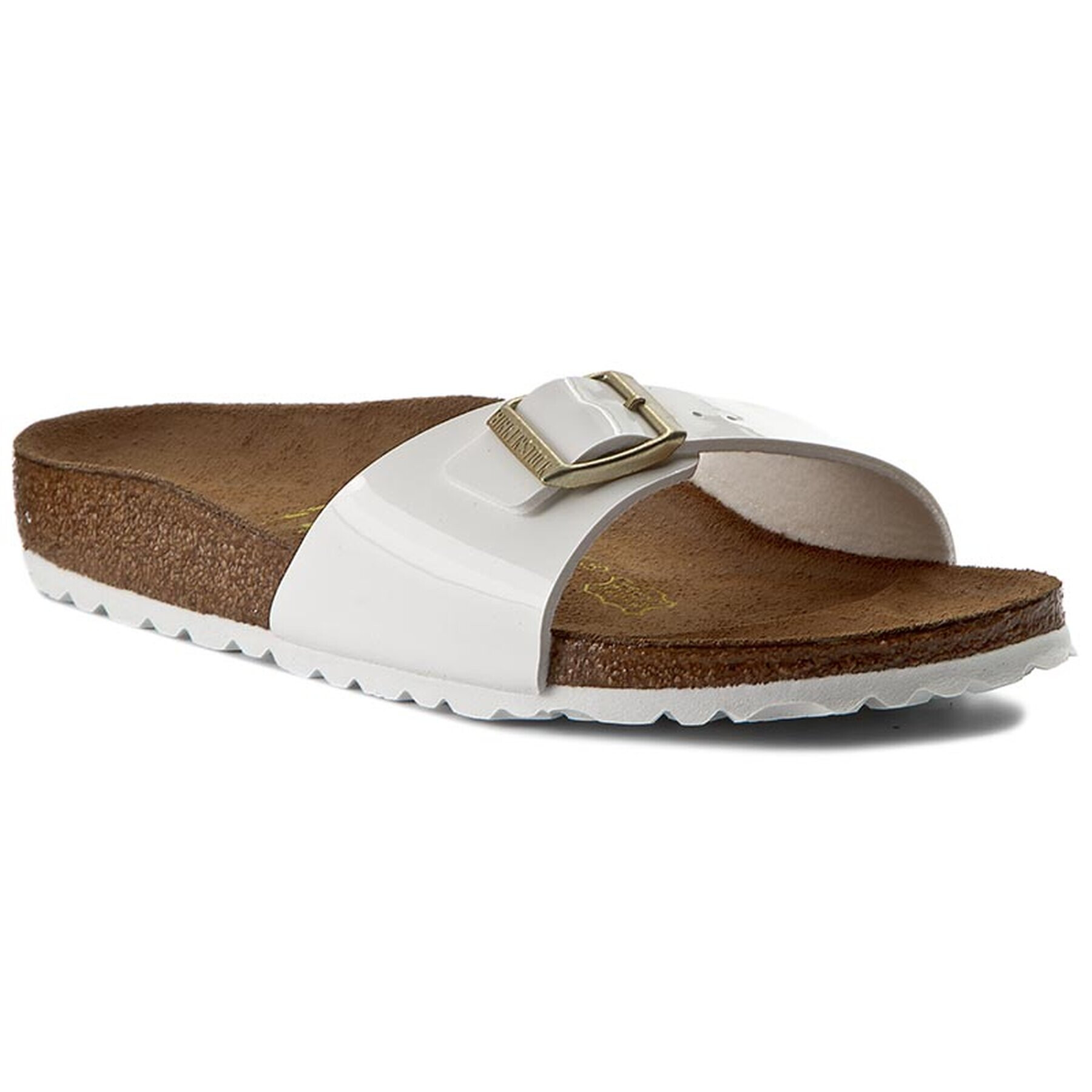 Birkenstock Nazouváky Madrid 1005310 Bílá - Pepit.cz