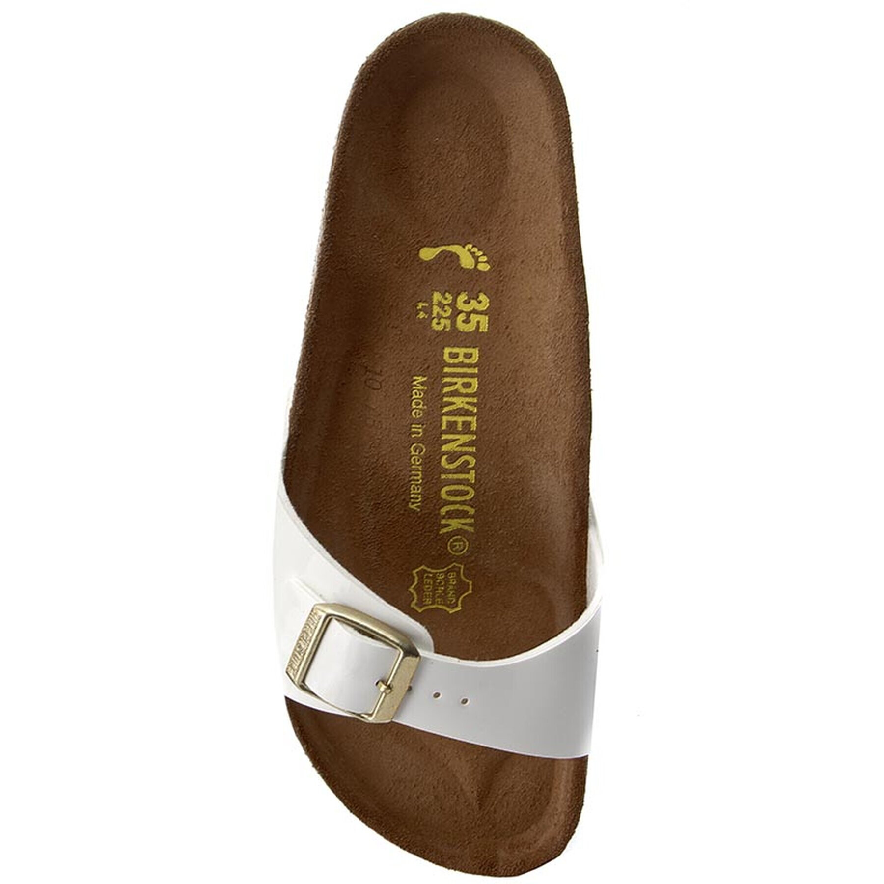 Birkenstock Nazouváky Madrid 1005310 Bílá - Pepit.cz