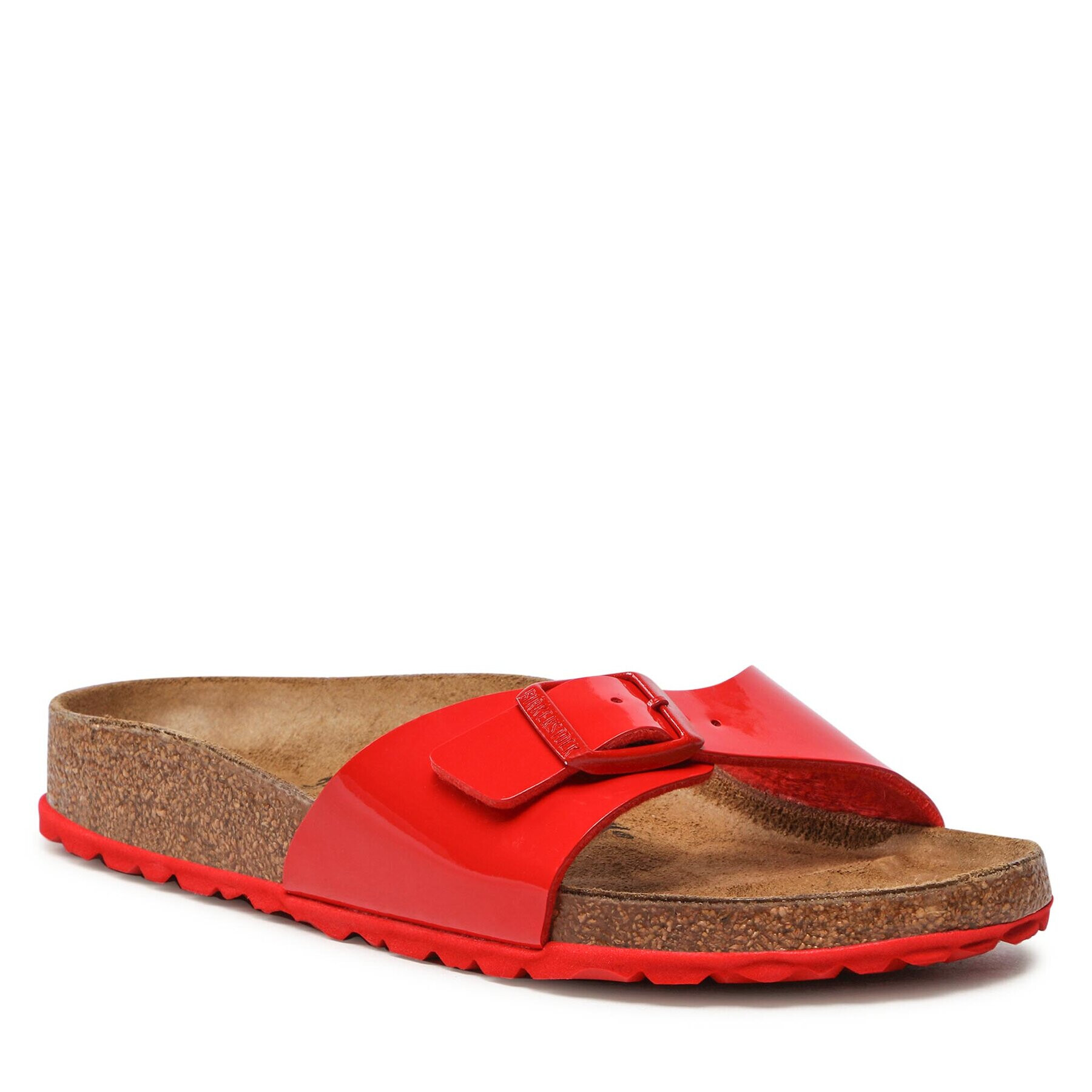 Birkenstock Nazouváky Madrid 1024111 Červená - Pepit.cz