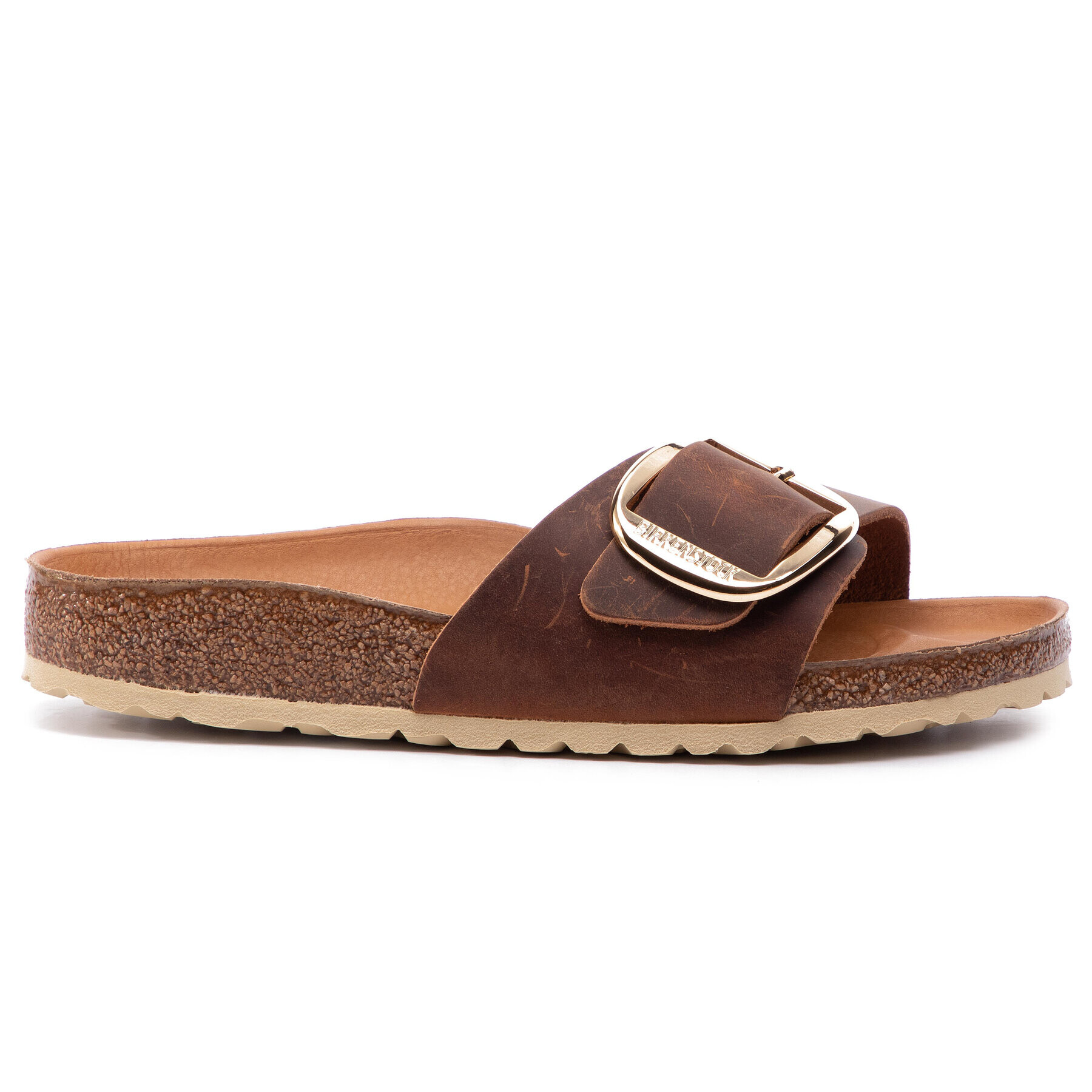 Birkenstock Nazouváky Madrid Big Buckle 1006525 Hnědá - Pepit.cz