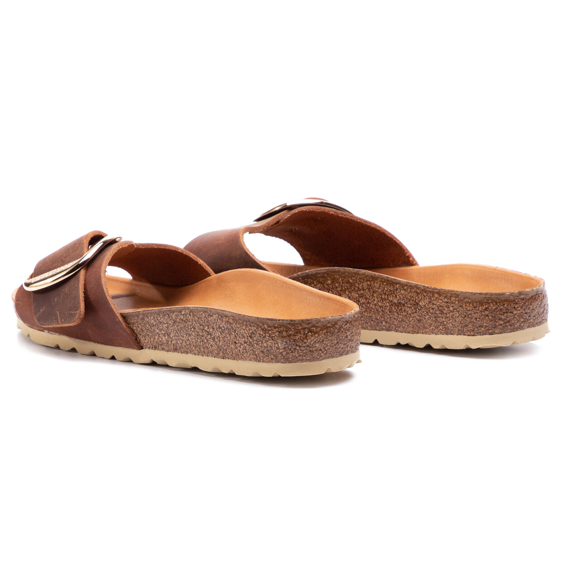 Birkenstock Nazouváky Madrid Big Buckle 1006525 Hnědá - Pepit.cz