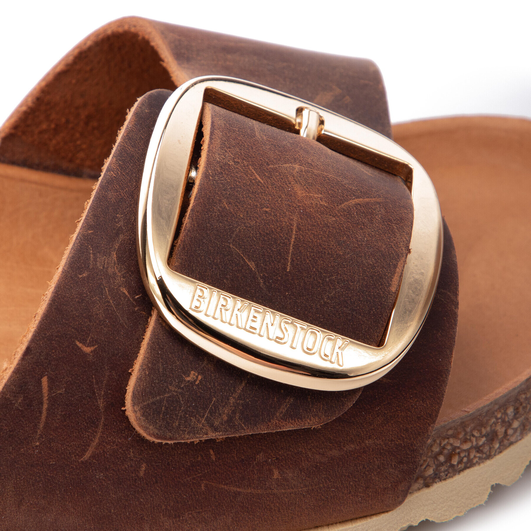 Birkenstock Nazouváky Madrid Big Buckle 1006525 Hnědá - Pepit.cz