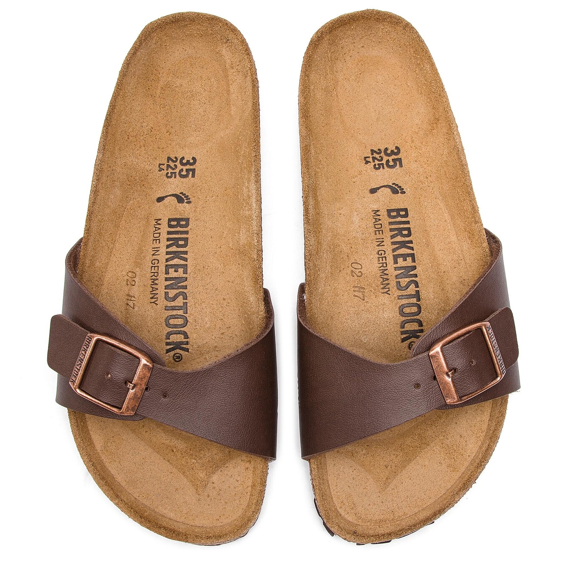 Birkenstock Nazouváky Madrid Bs 0040393 Hnědá - Pepit.cz