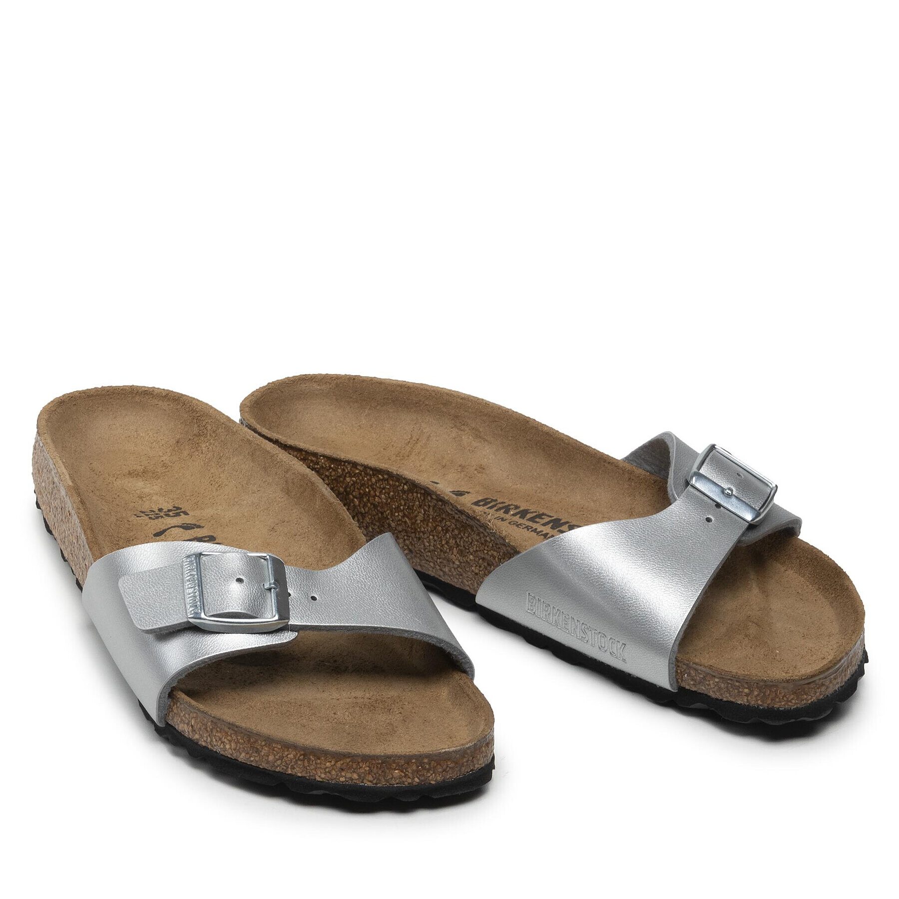 Birkenstock Nazouváky Madrid Bs 0040413 Stříbrná - Pepit.cz