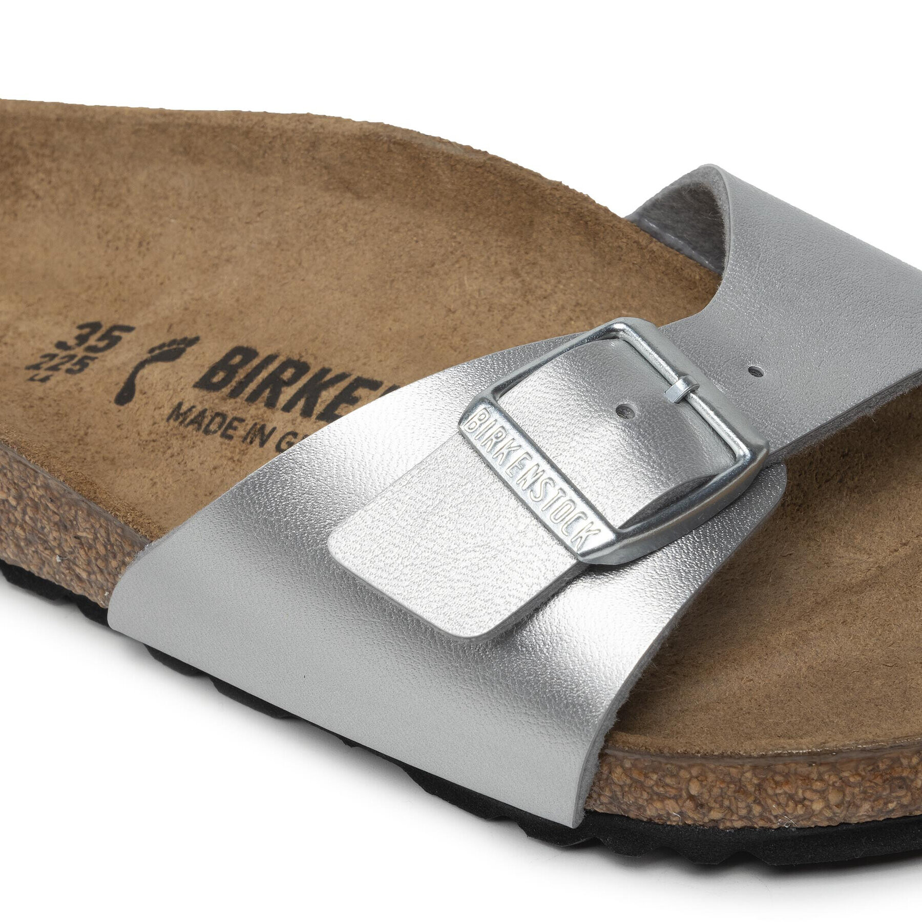 Birkenstock Nazouváky Madrid Bs 0040413 Stříbrná - Pepit.cz