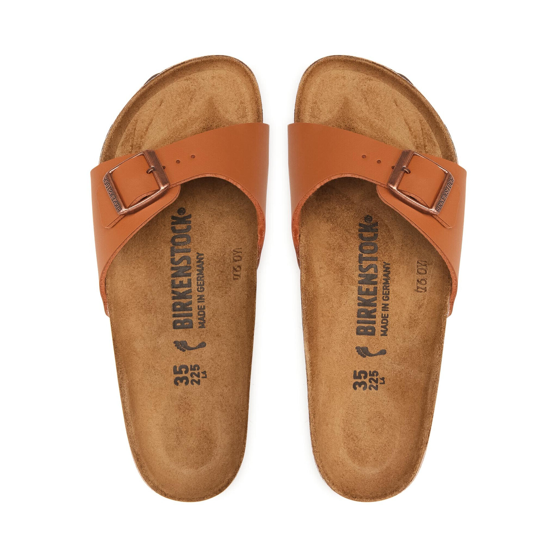 Birkenstock Nazouváky Madrid Bs 1019713 Hnědá - Pepit.cz