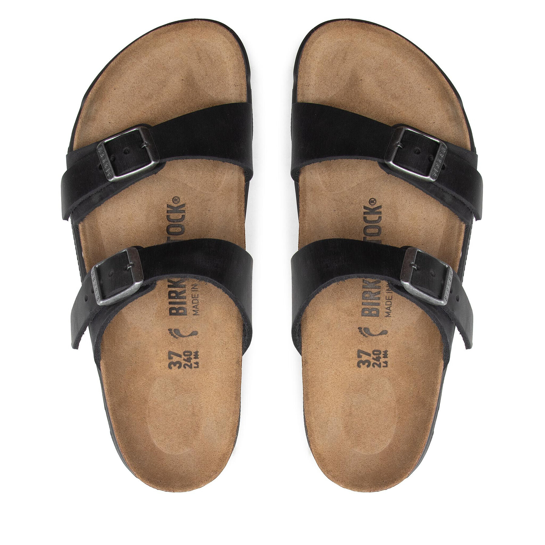 Birkenstock Nazouváky Sierra Ct 1018704 Černá - Pepit.cz