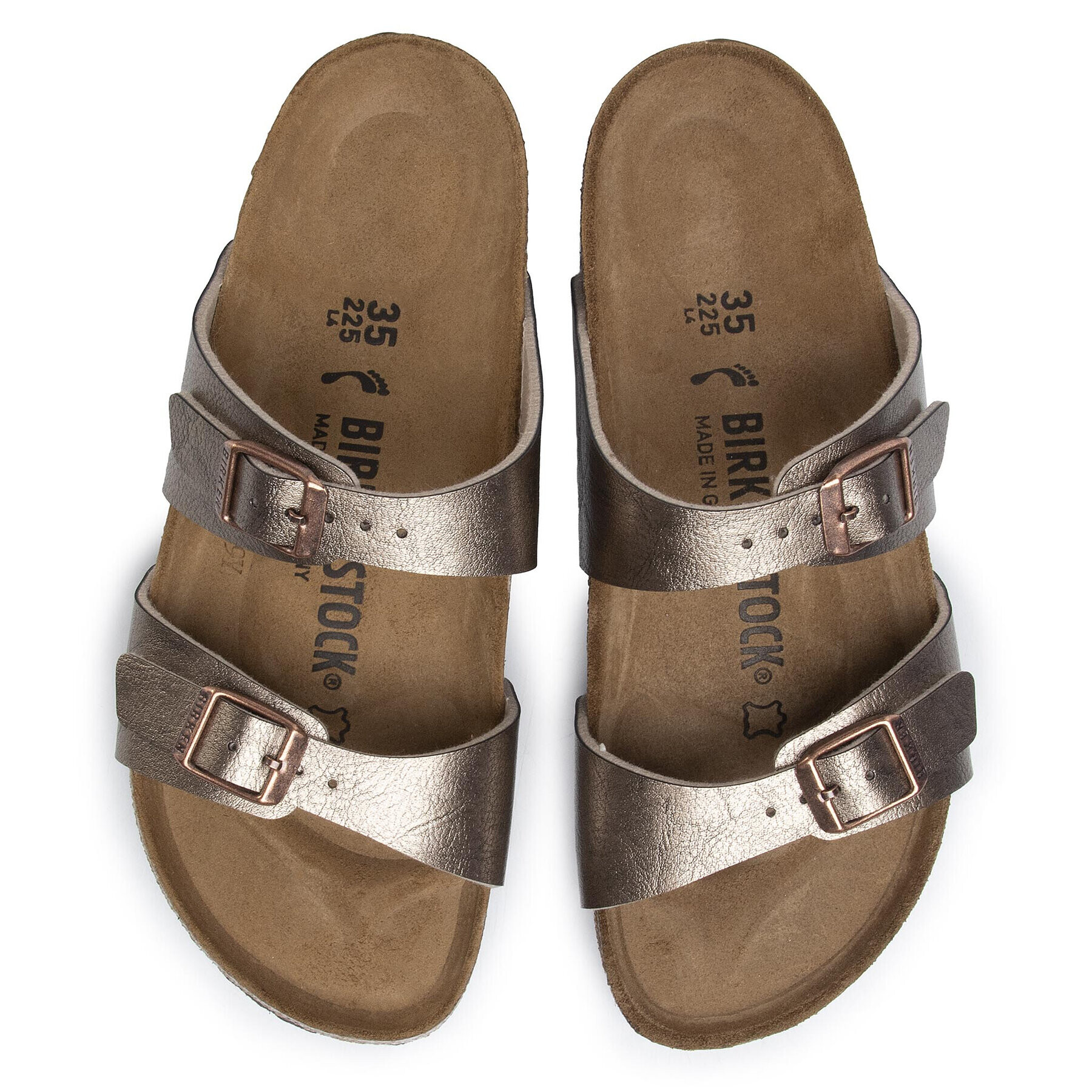 Birkenstock Nazouváky Syndey Bs 1016169 Zlatá - Pepit.cz