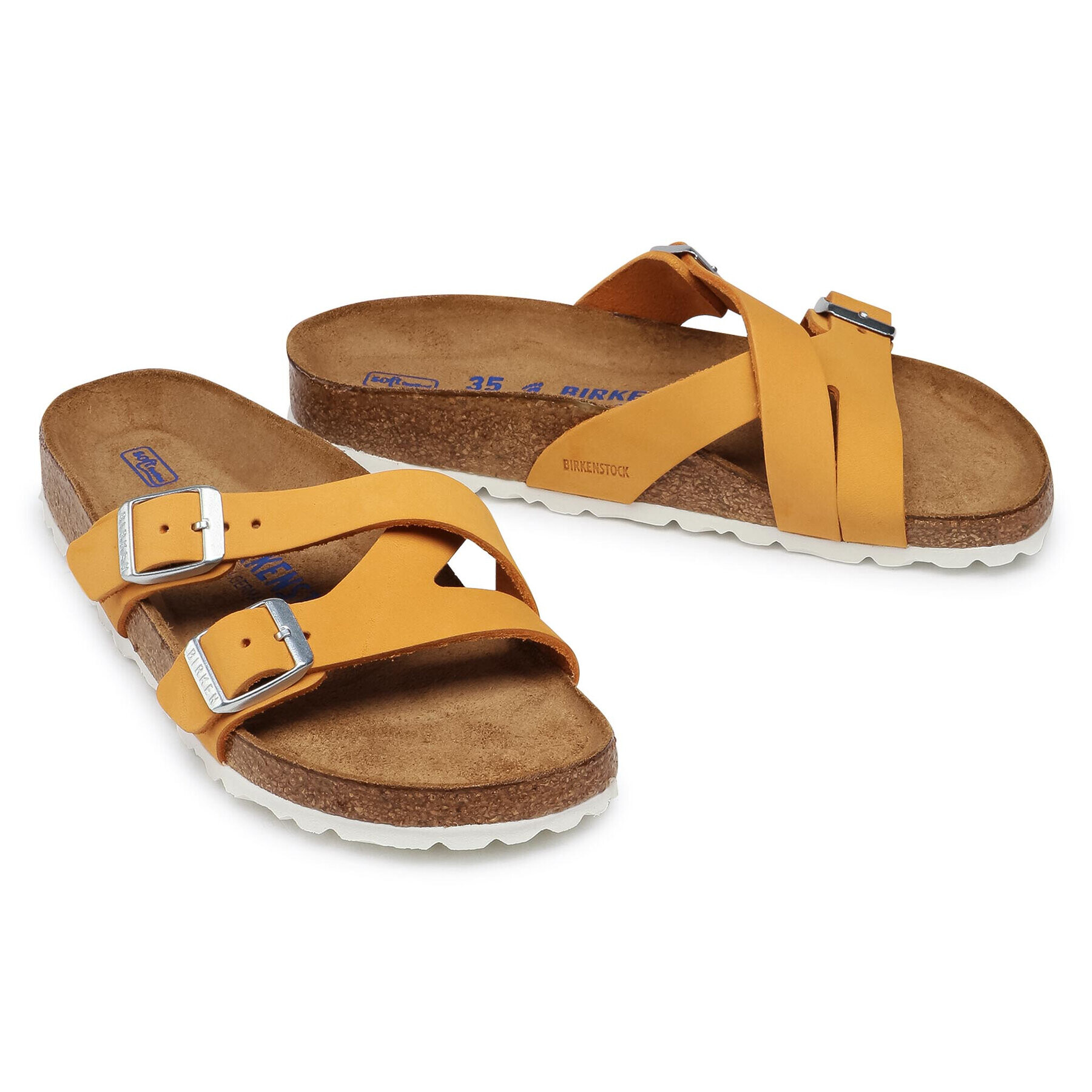 Birkenstock Nazouváky Yao Balance 1018804 Žlutá - Pepit.cz