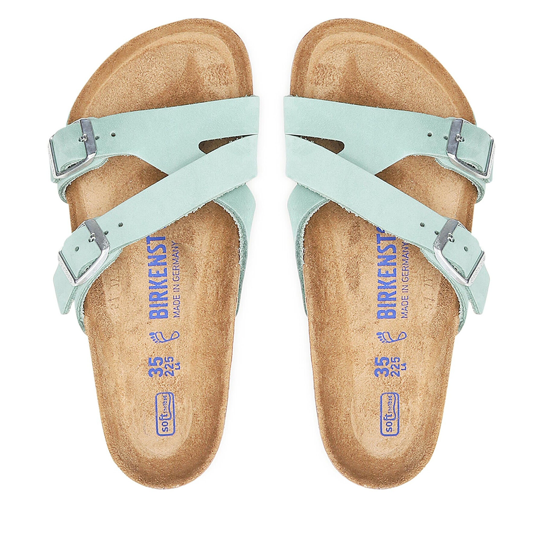 Birkenstock Nazouváky Yao Balance II 1023296 Zelená - Pepit.cz