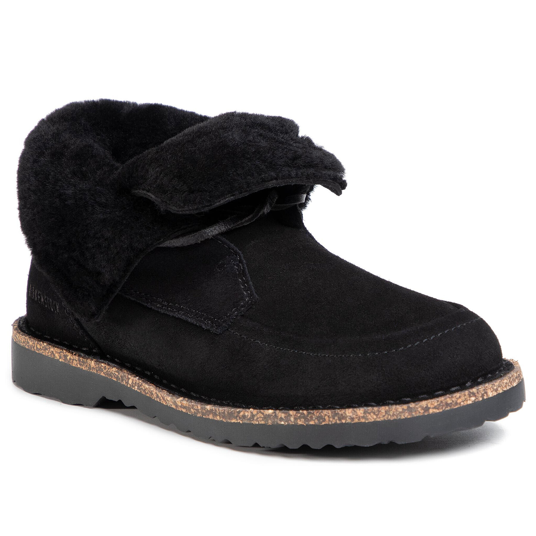 Birkenstock Polokozačky Bakki 1015401 Černá - Pepit.cz