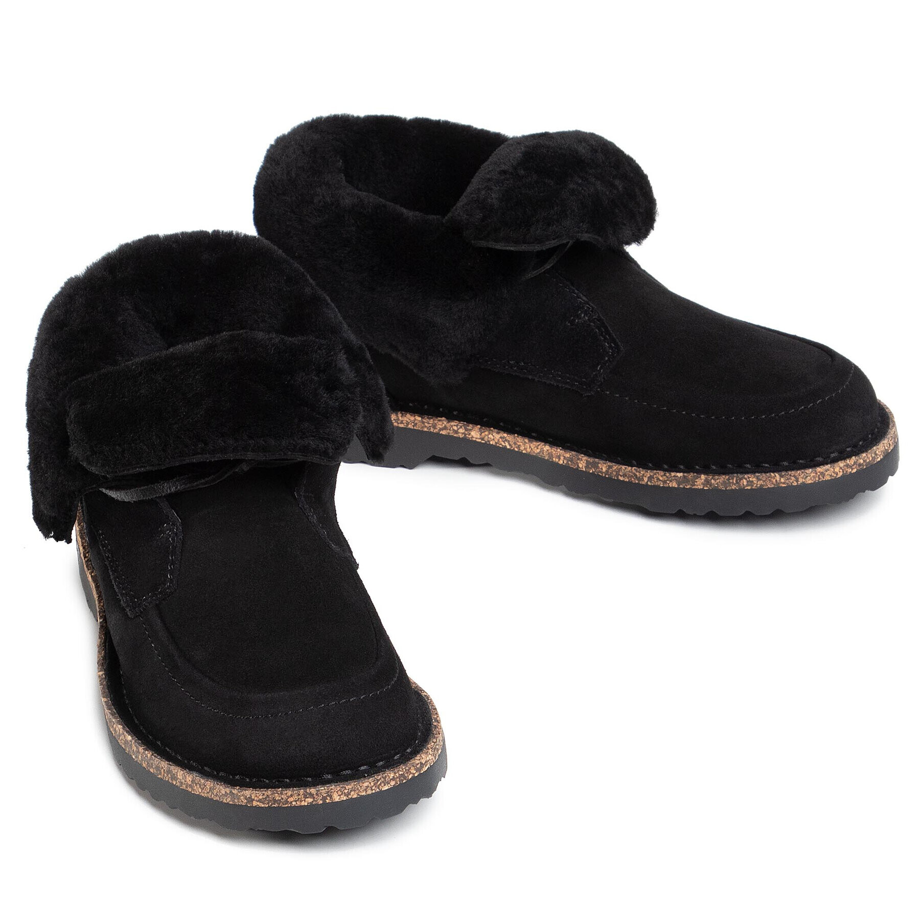 Birkenstock Polokozačky Bakki 1015401 Černá - Pepit.cz