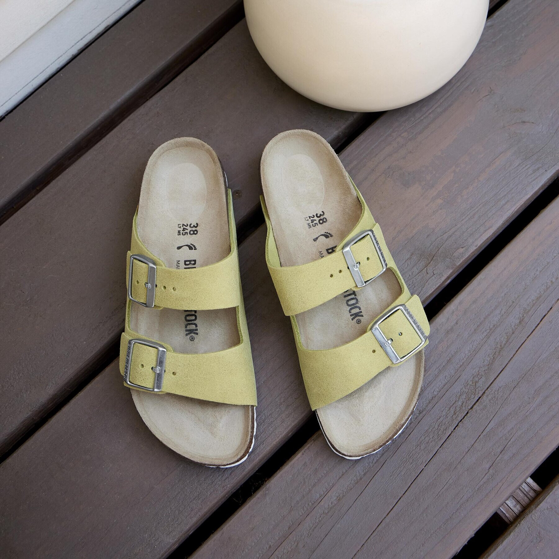 Birkenstock Nazouváky Arizona 1024201 Béžová - Pepit.cz