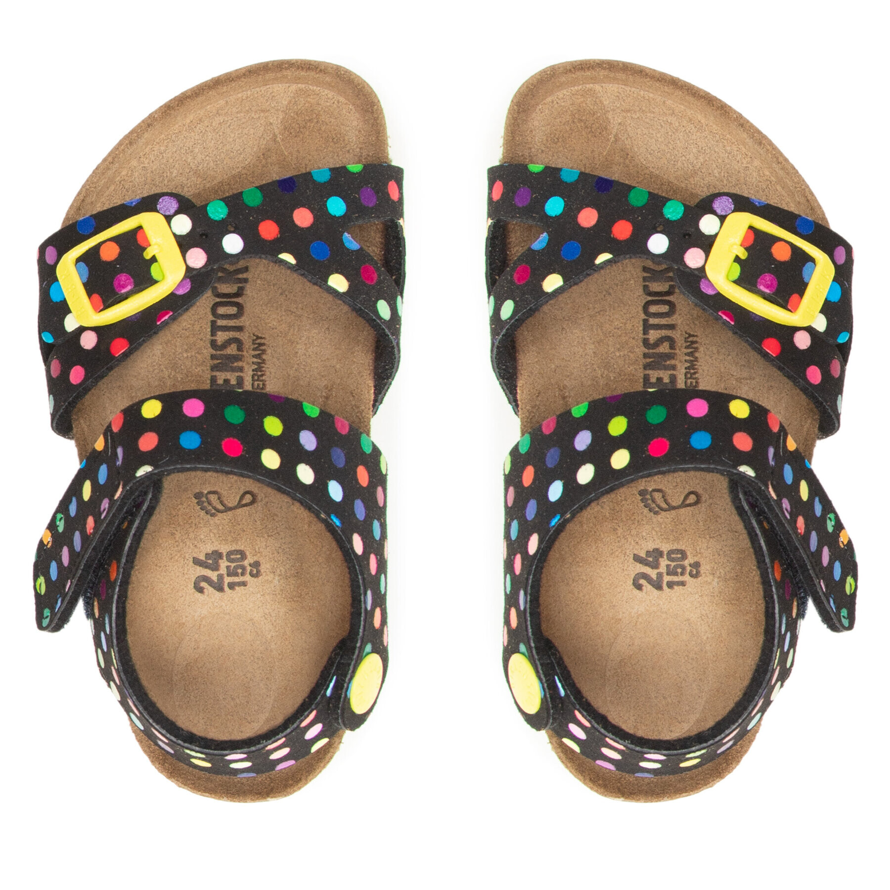 Birkenstock Sandály Colorado Rivet Logo Kids 1023567 Černá - Pepit.cz