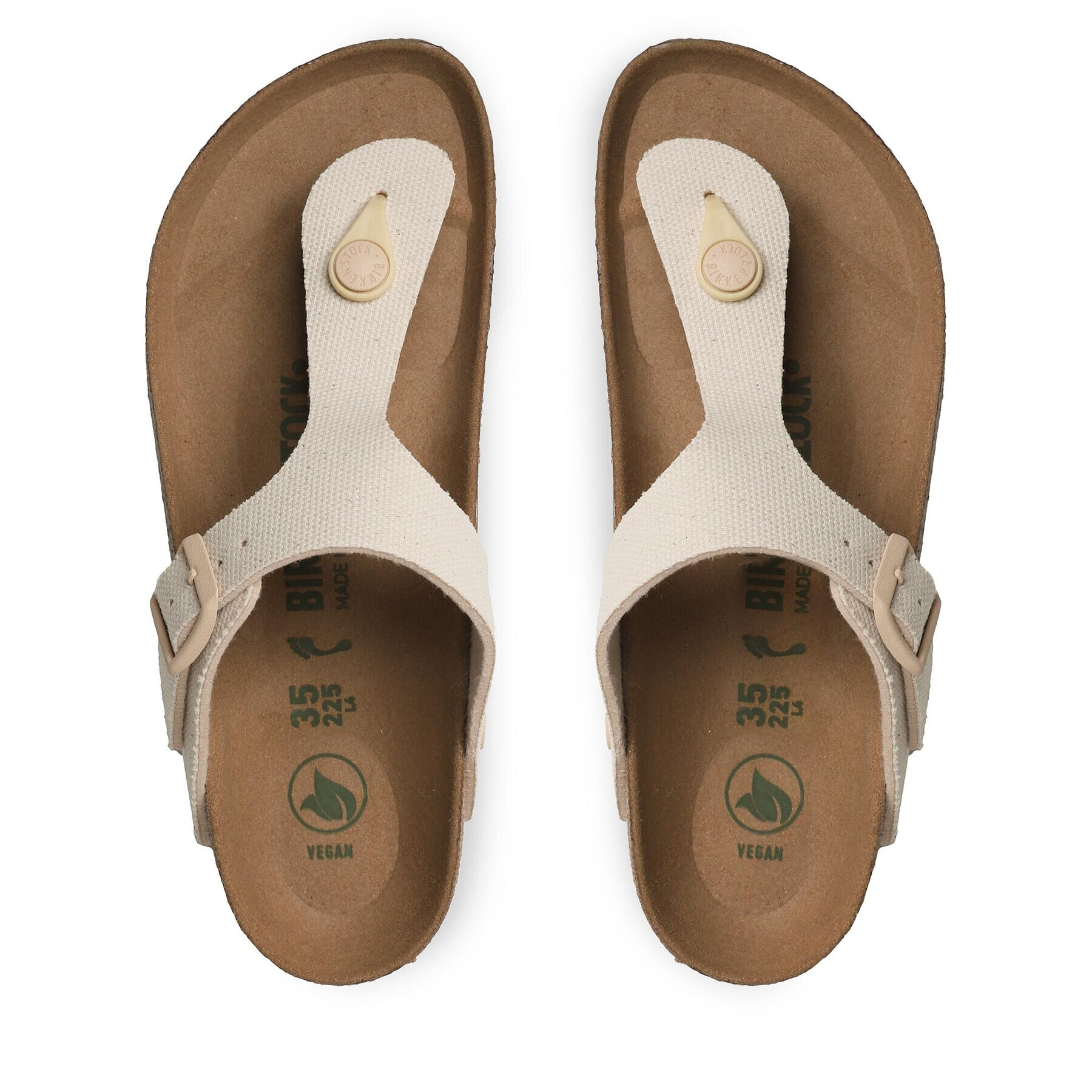 Birkenstock Sandály Gizeh 1024085 Béžová - Pepit.cz