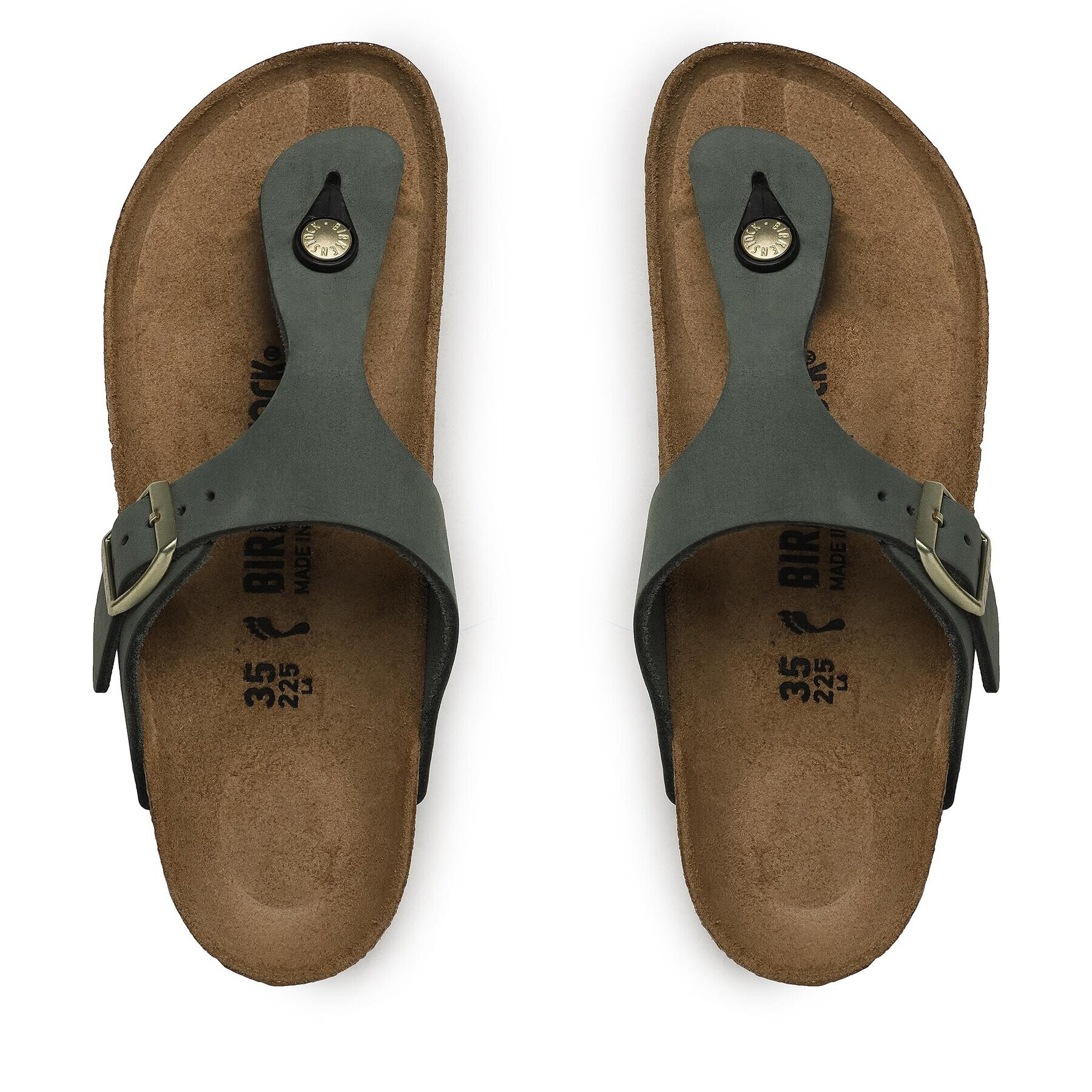 Birkenstock Žabky Gizeh 1025790 Zelená - Pepit.cz