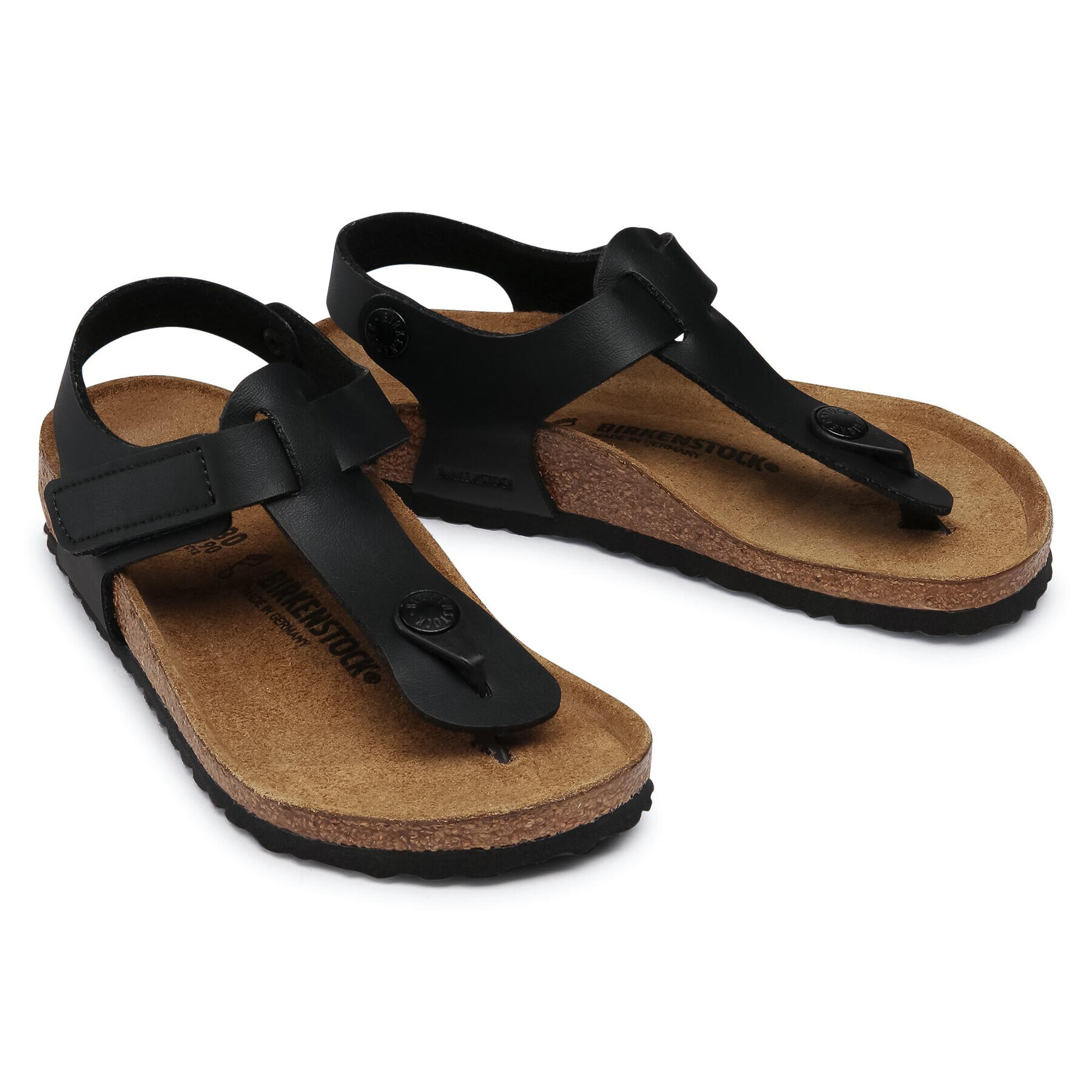 Birkenstock Sandály Kairo Hl Kids 1018639 Černá - Pepit.cz