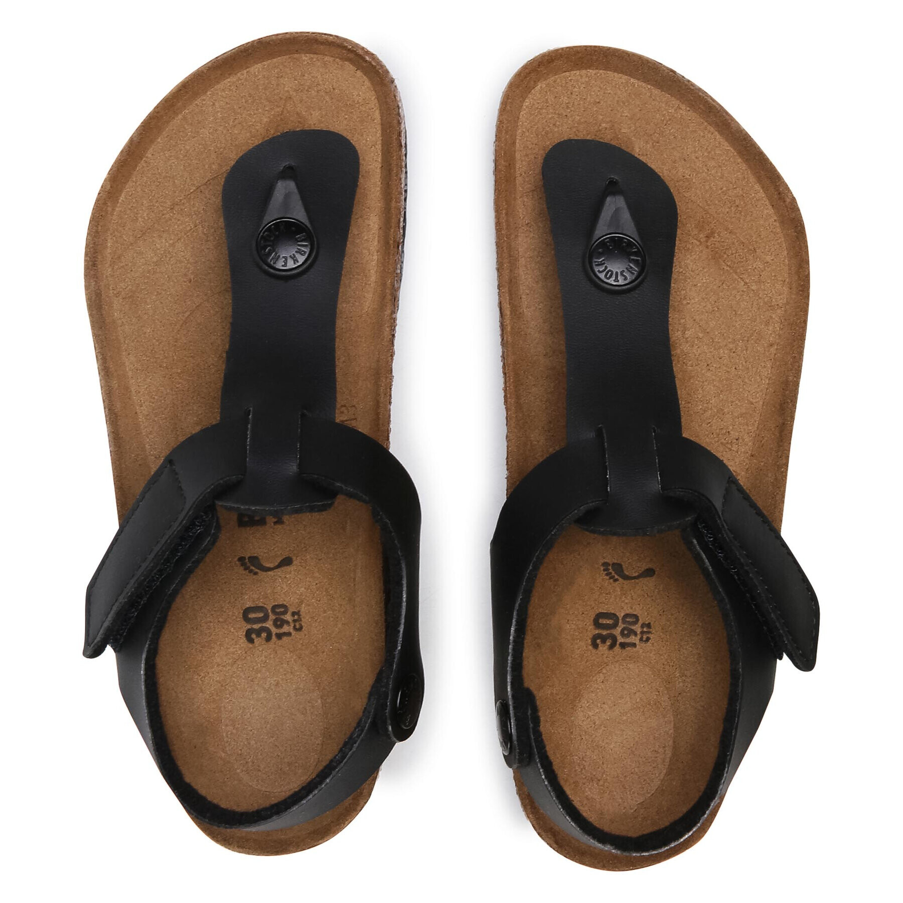 Birkenstock Sandály Kairo Hl Kids 1018750 Černá - Pepit.cz