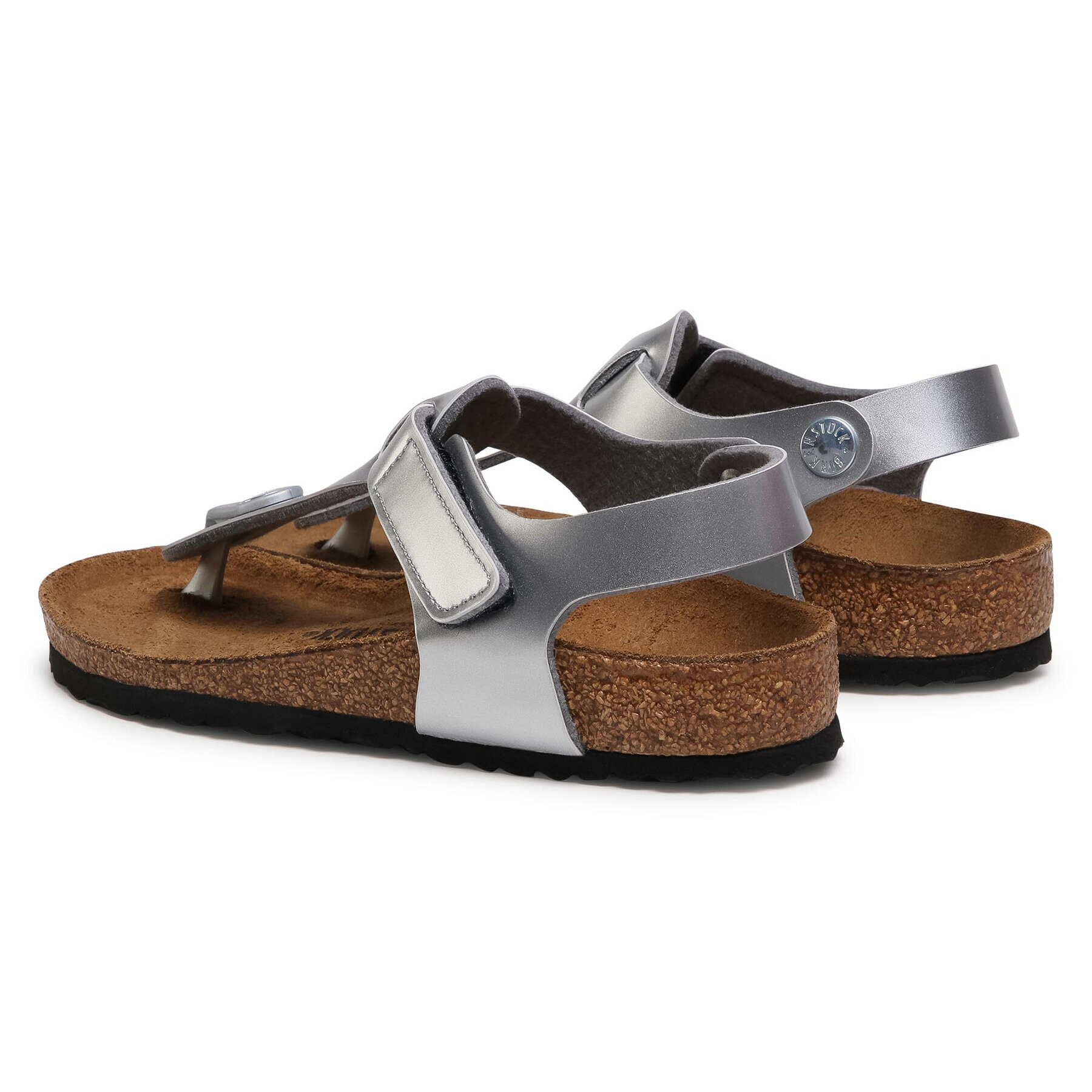 Birkenstock Sandály Kairo Hl Kids 1019167 Stříbrná - Pepit.cz