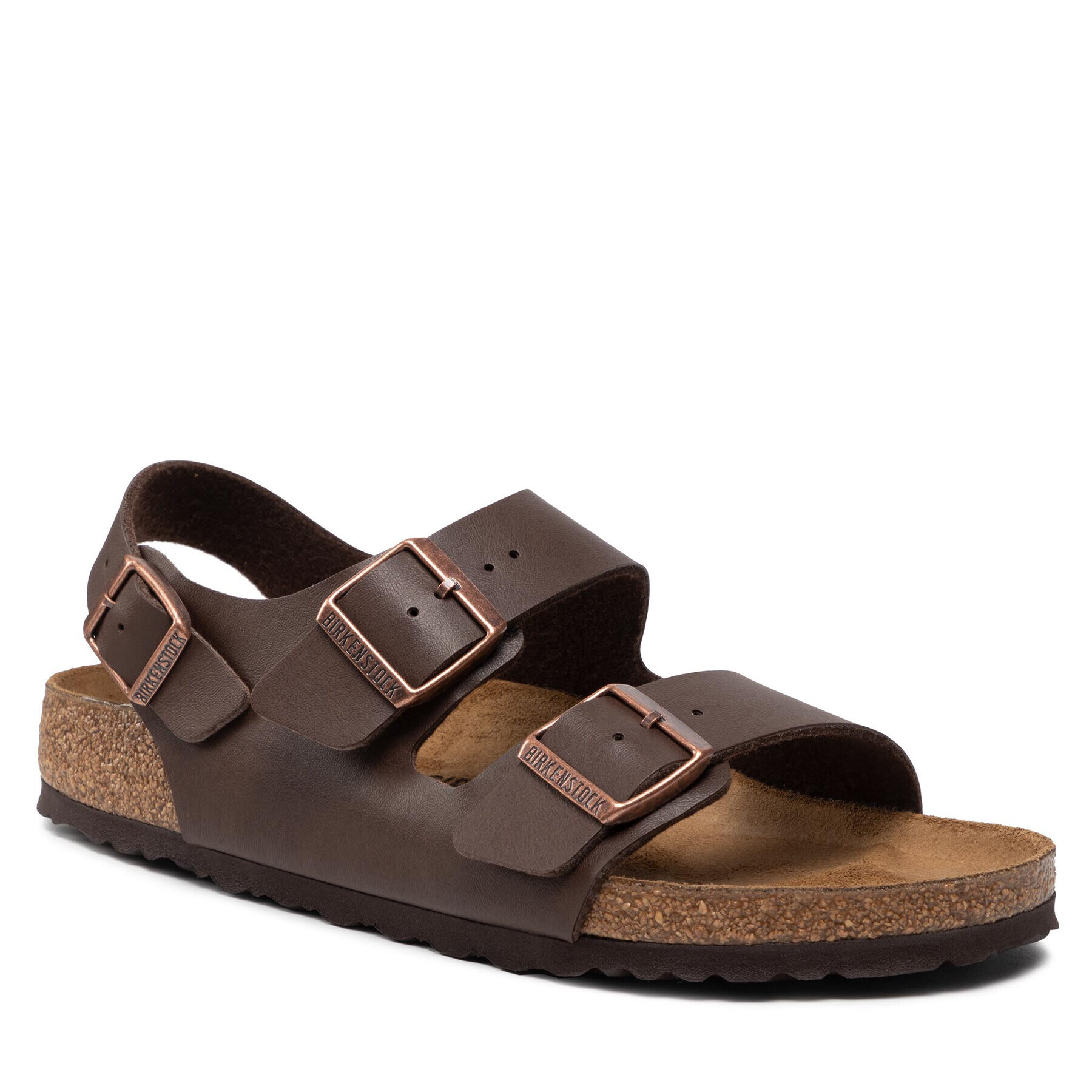 Birkenstock Sandály Milano 034701 Hnědá - Pepit.cz