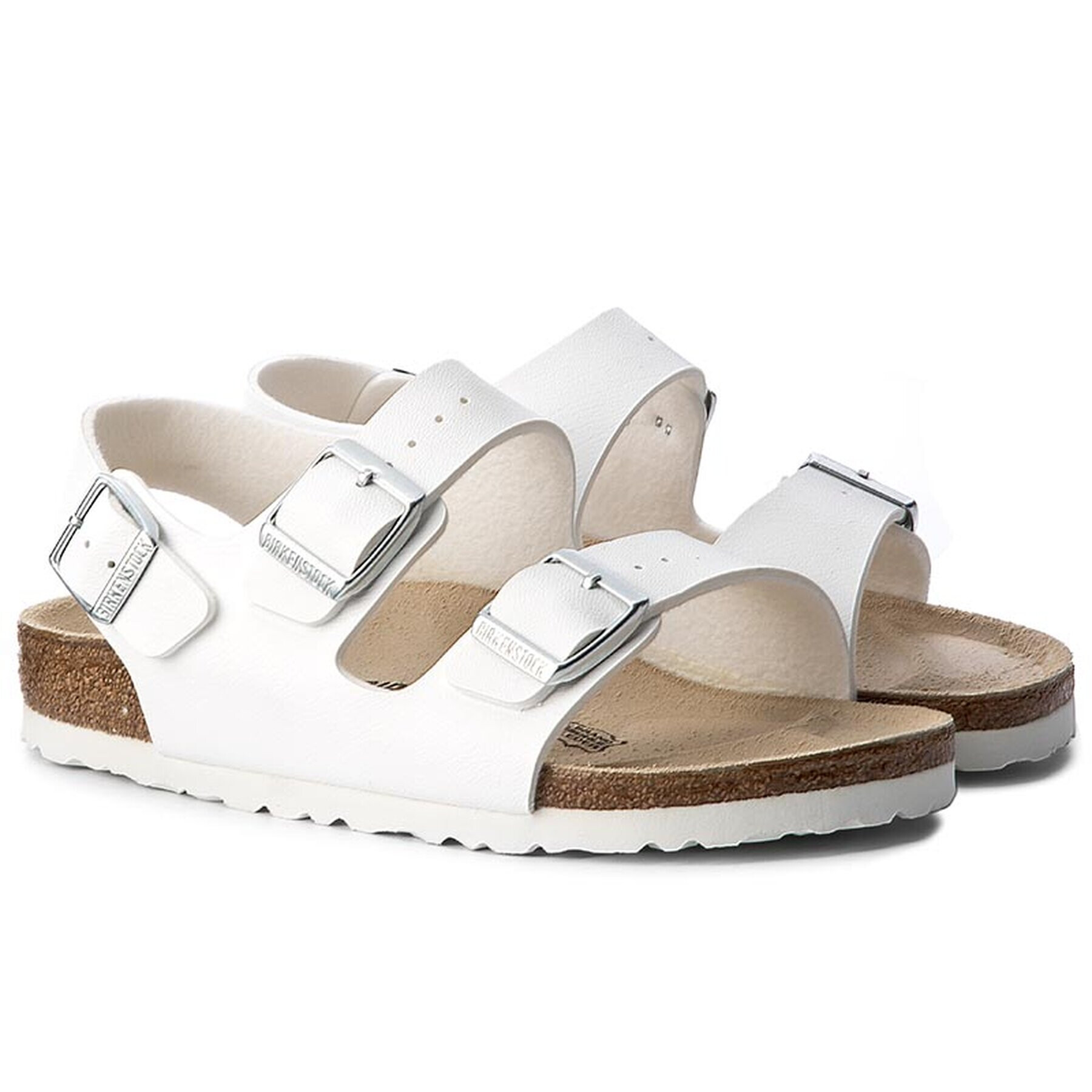 Birkenstock Sandály Milano 034733 Bílá - Pepit.cz