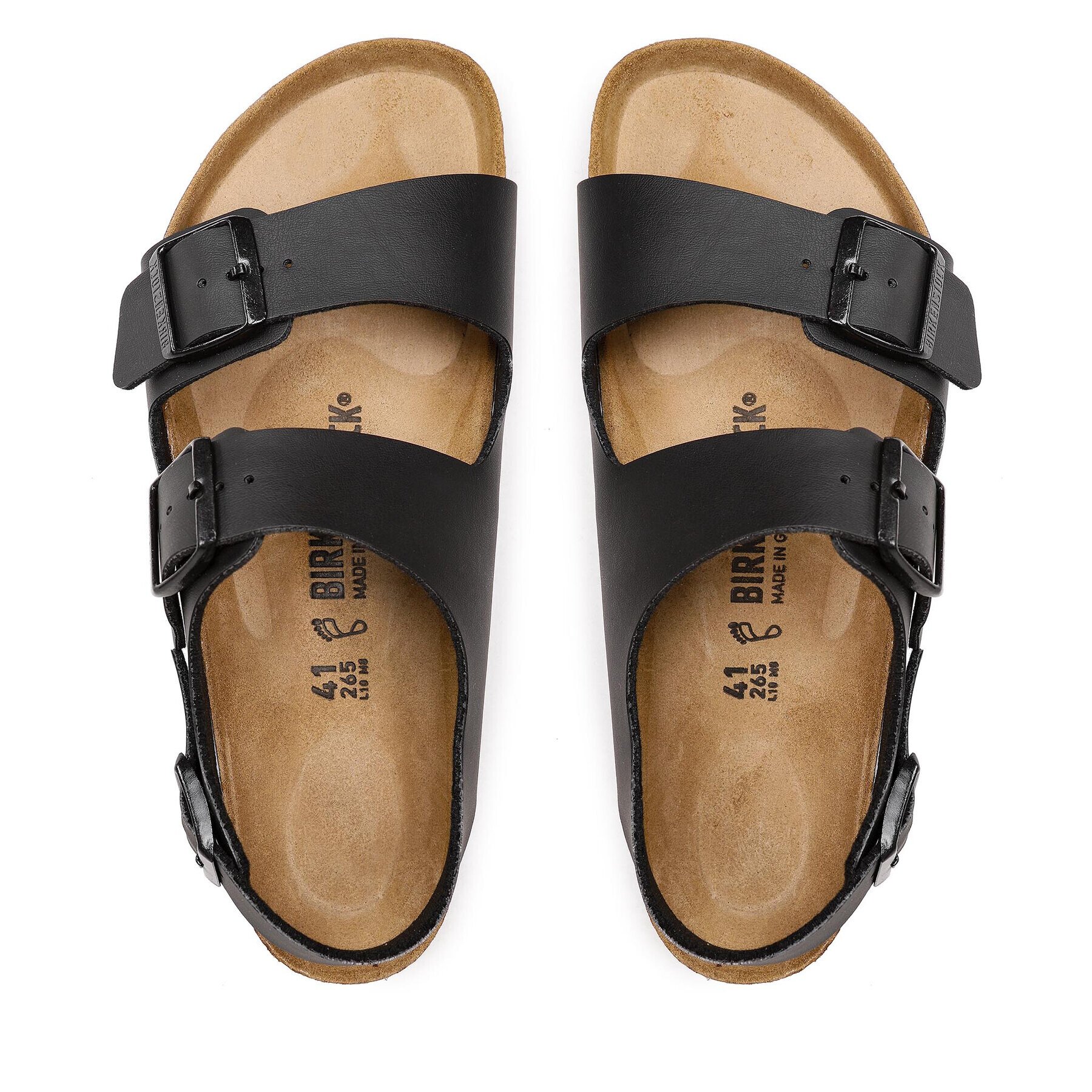 Birkenstock Sandály Milano 034791 Černá - Pepit.cz