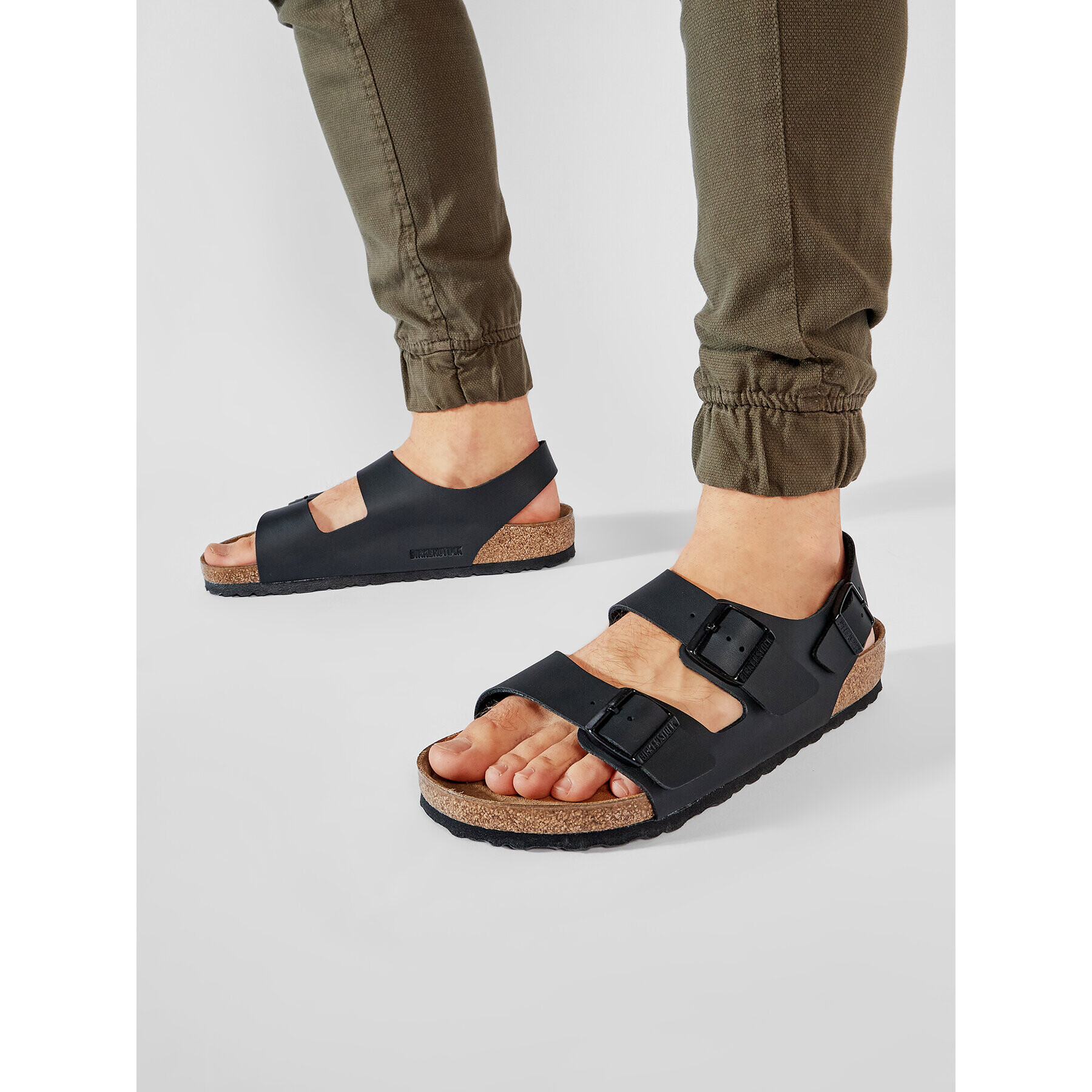 Birkenstock Sandály Milano 034791 Černá - Pepit.cz