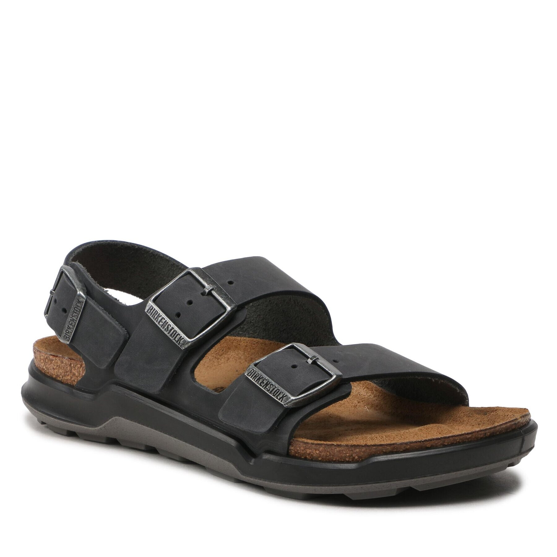 Birkenstock Sandály Milano 1018426 Černá - Pepit.cz