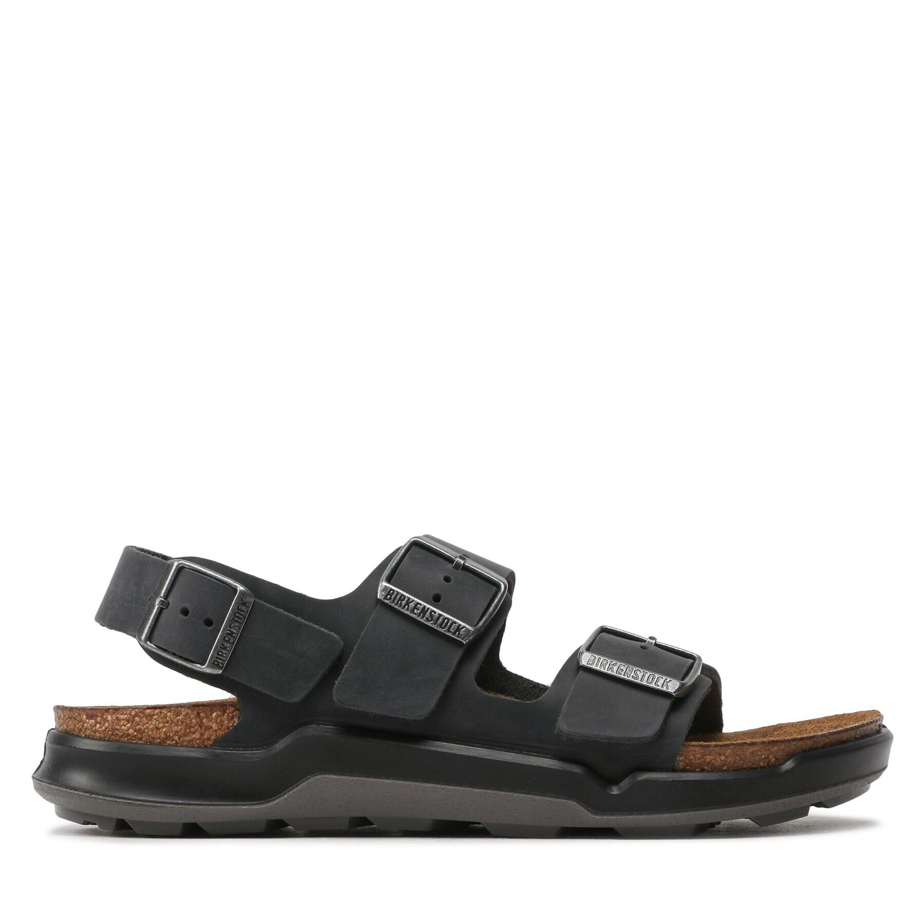 Birkenstock Sandály Milano 1018426 Černá - Pepit.cz