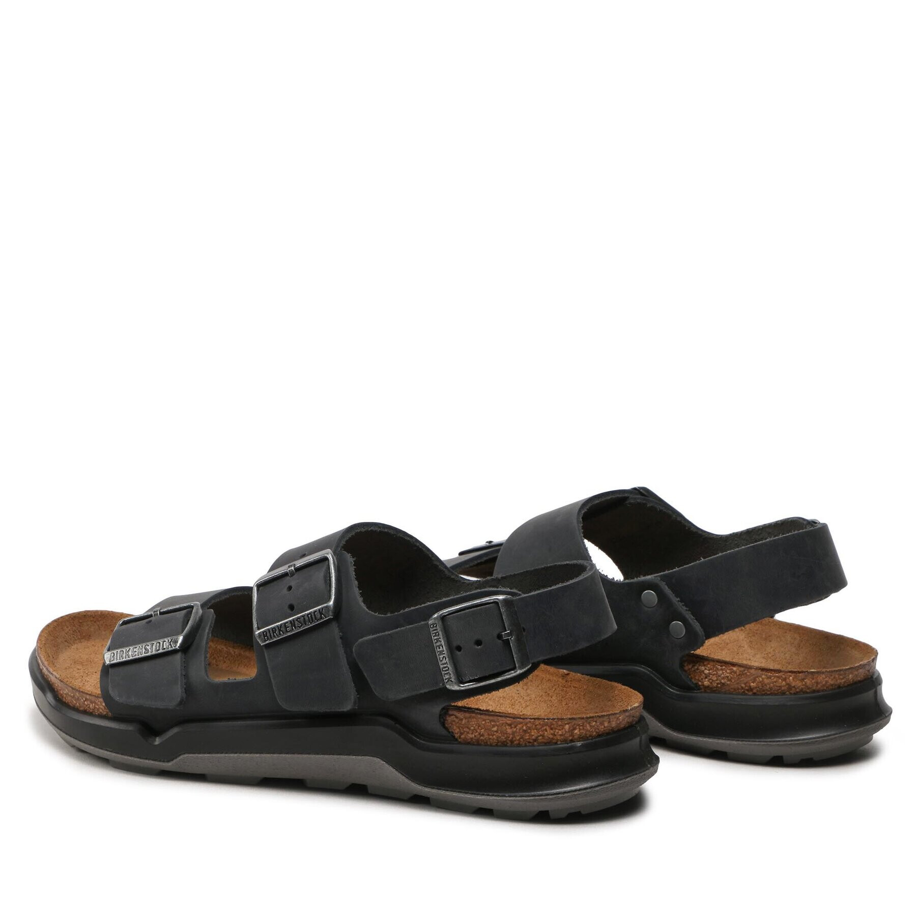 Birkenstock Sandály Milano 1018426 Černá - Pepit.cz