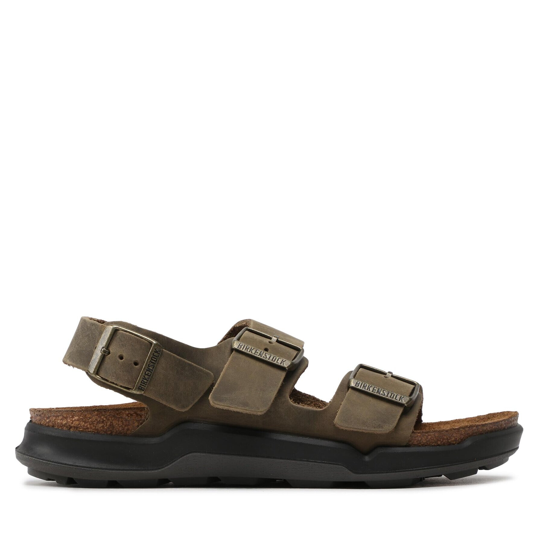 Birkenstock Sandály Milano 1018427 Khaki - Pepit.cz