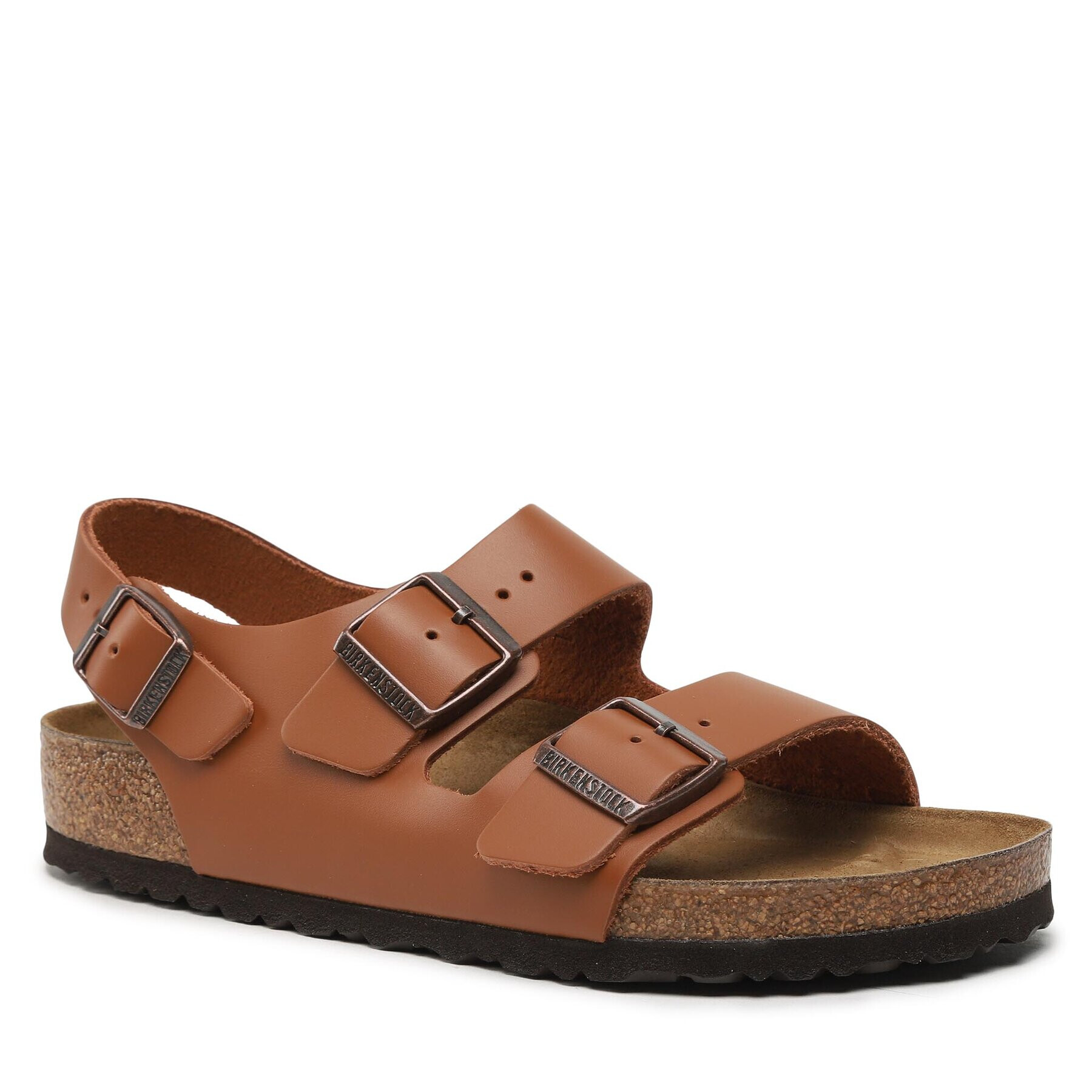 Birkenstock Sandály Milano 1019066 Hnědá - Pepit.cz