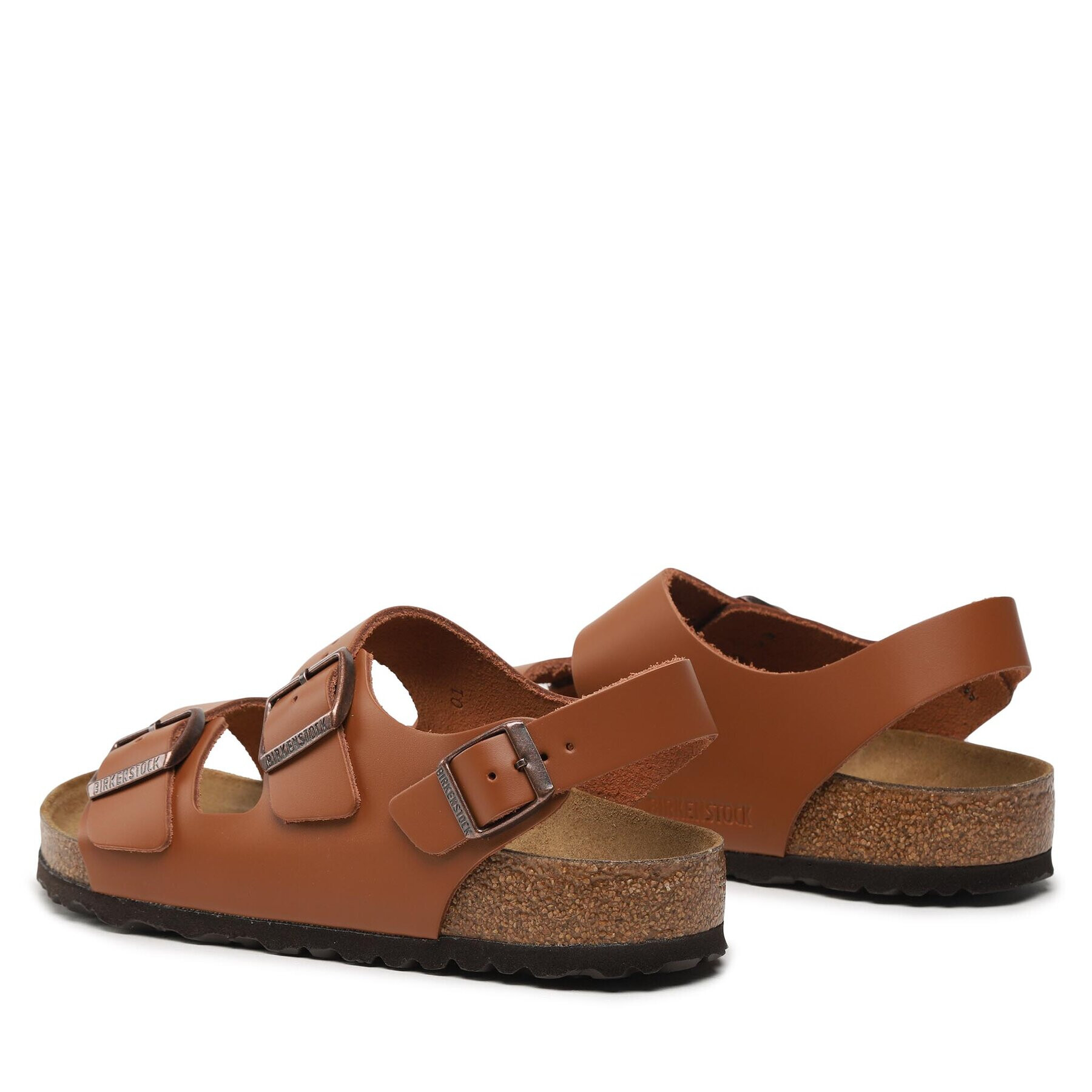 Birkenstock Sandály Milano 1019066 Hnědá - Pepit.cz