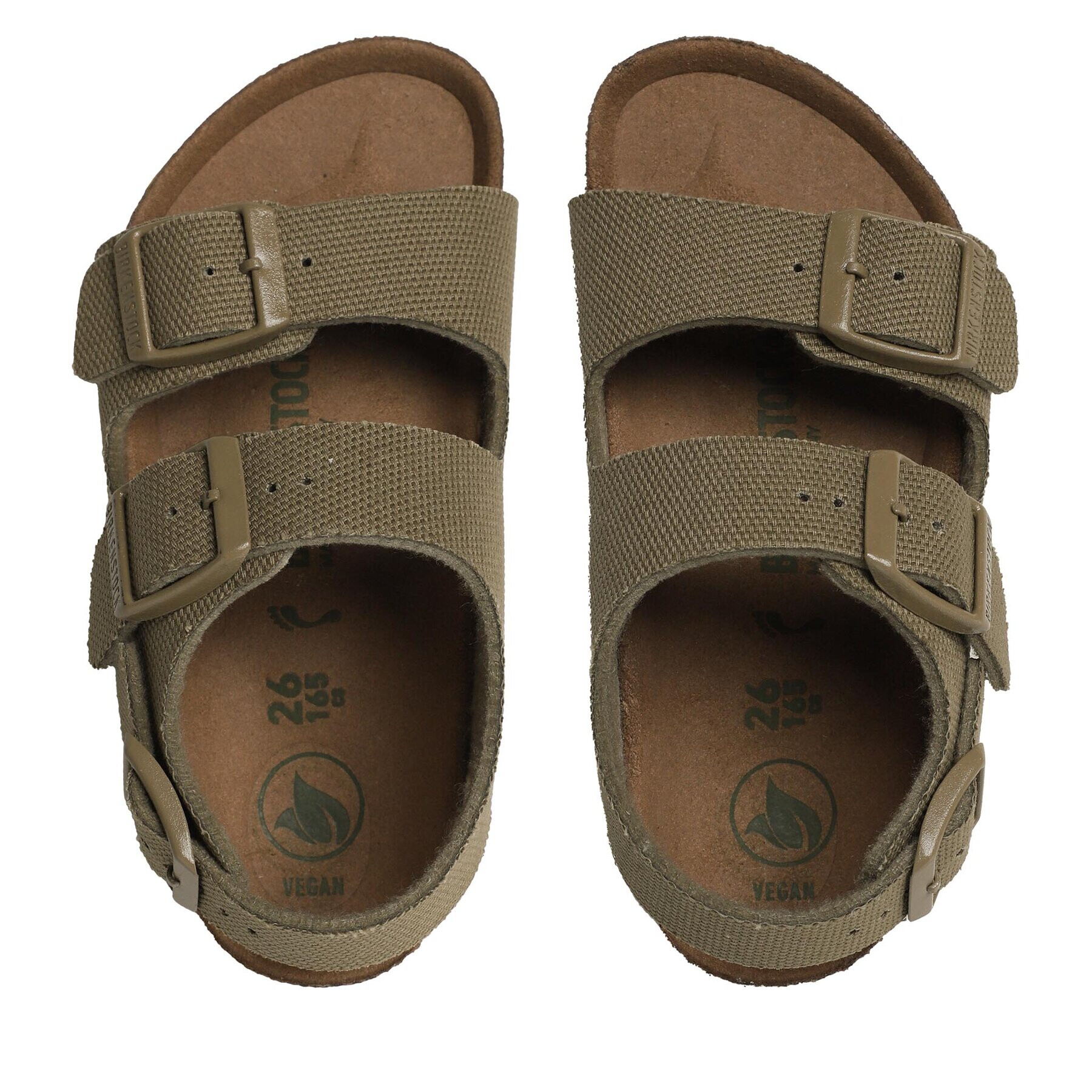 Birkenstock Sandály Milano 1024376 Khaki - Pepit.cz