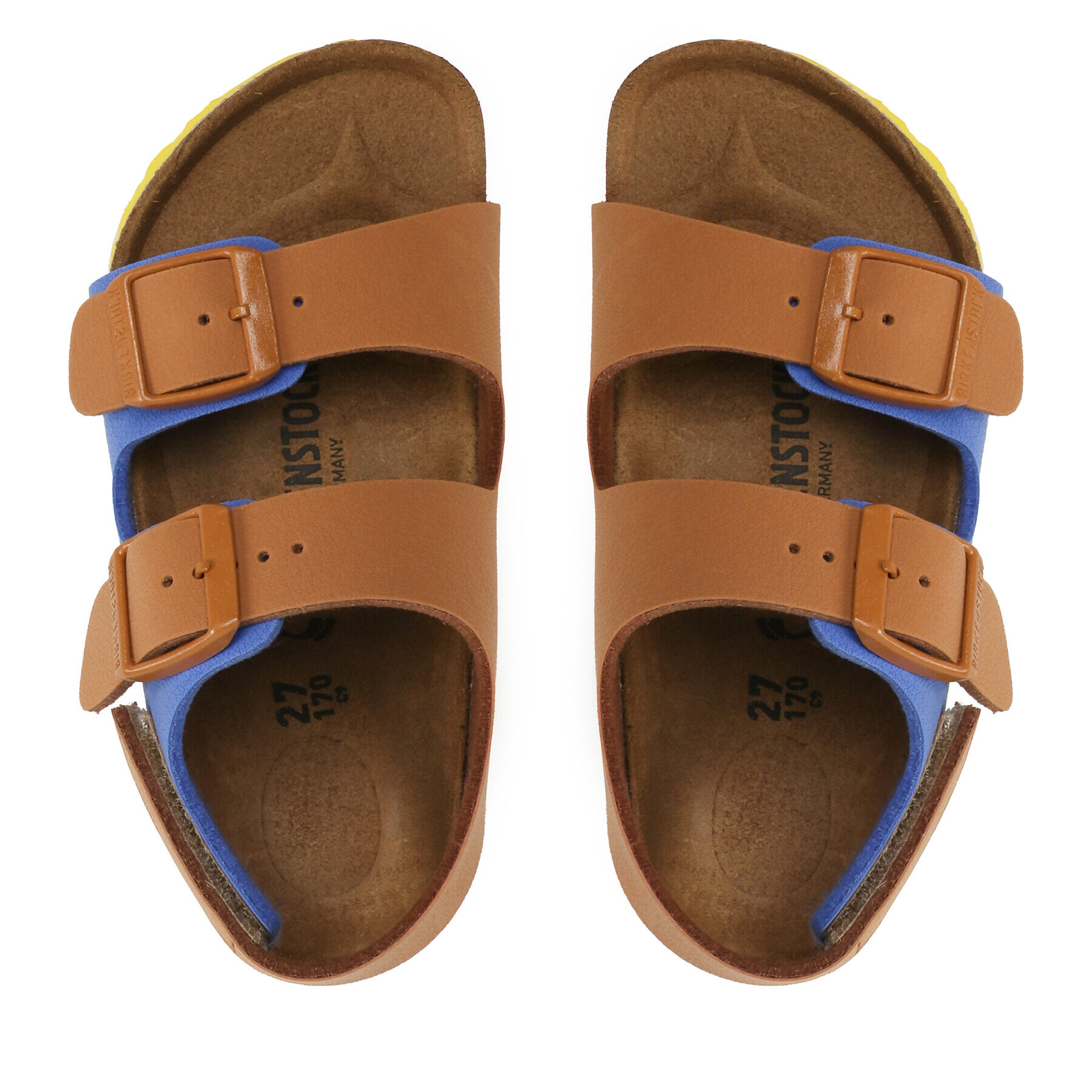 Birkenstock Sandály Milano 1024384 Hnědá - Pepit.cz