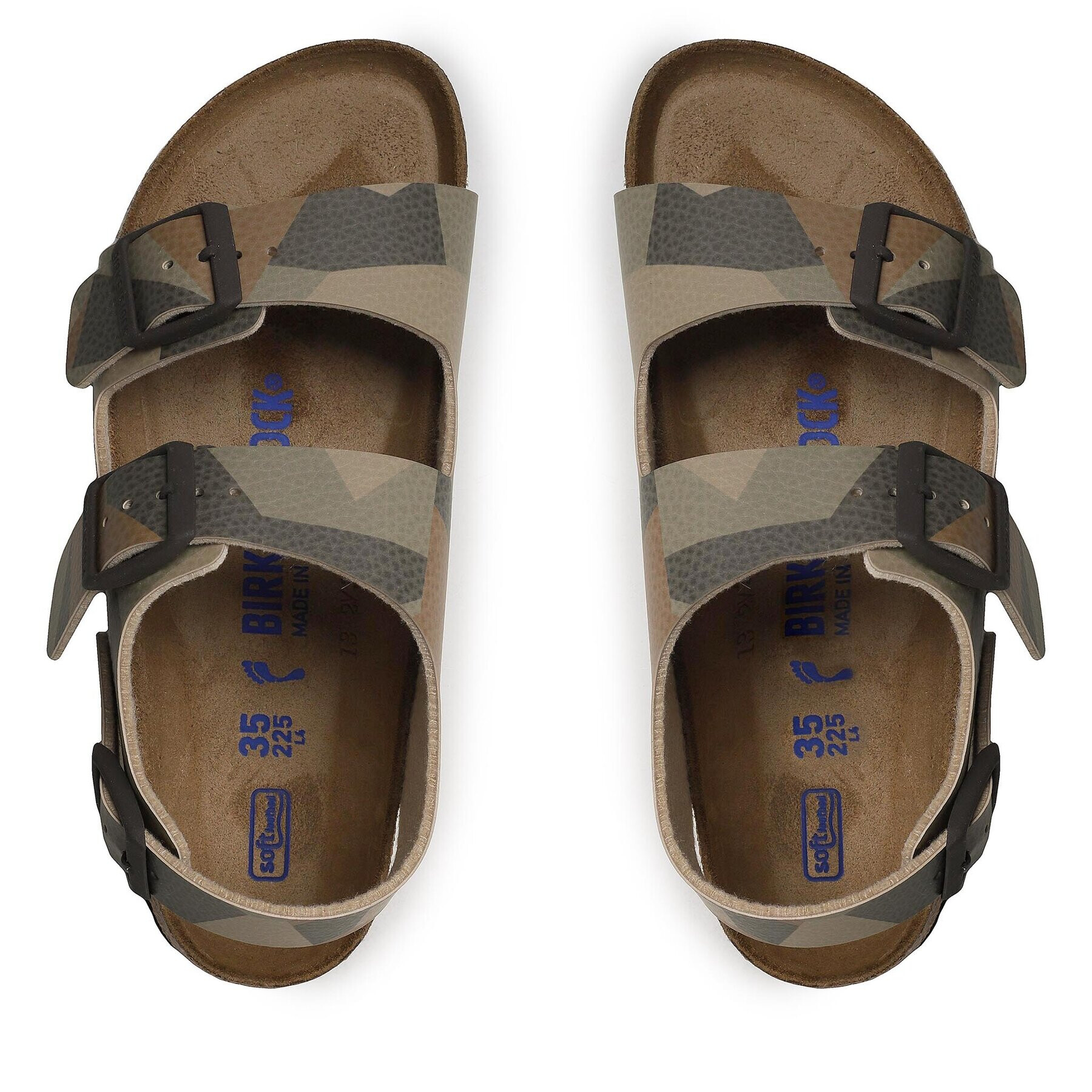 Birkenstock Sandály Milano 1024980 Zelená - Pepit.cz