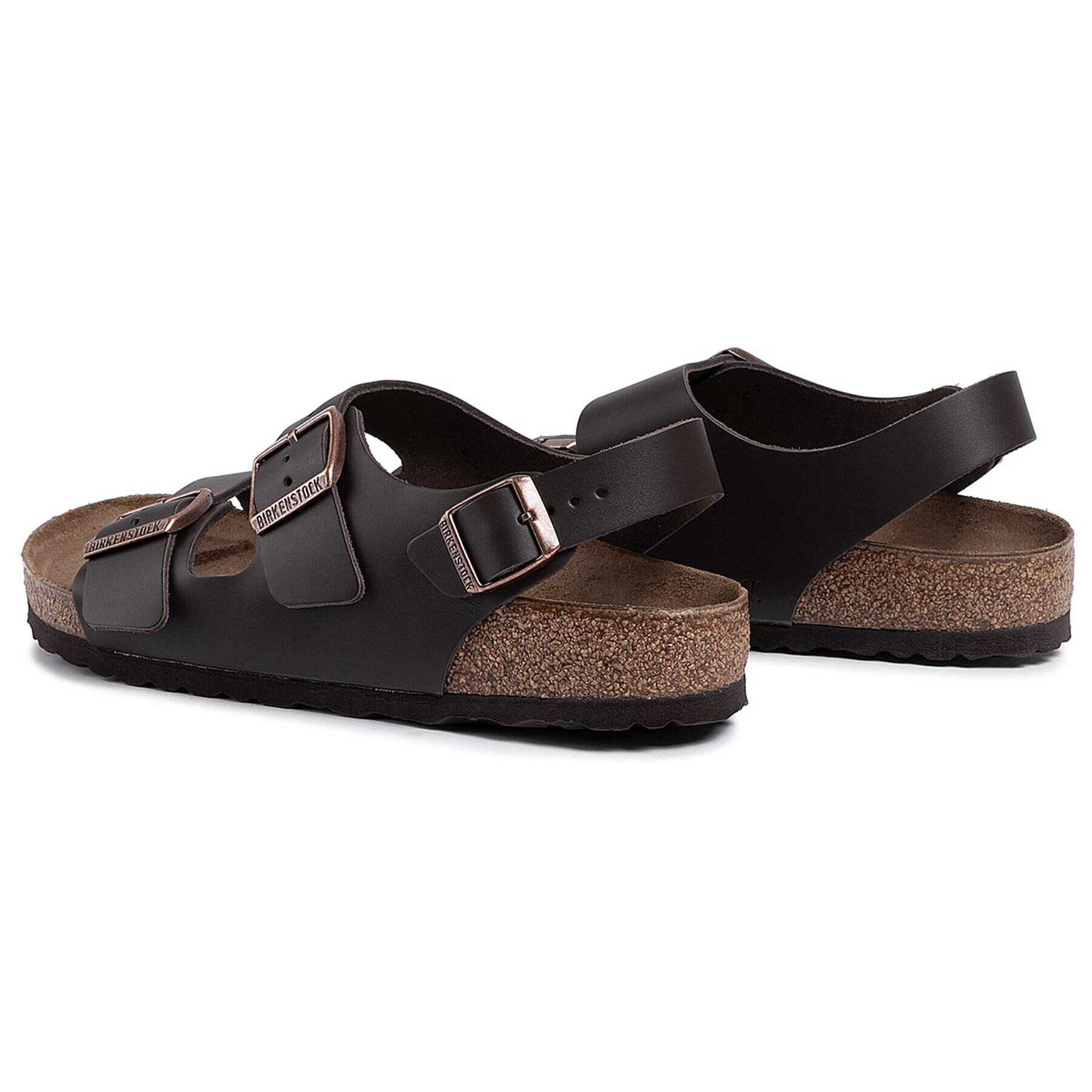 Birkenstock Sandály Milano Bs 0034101 Hnědá - Pepit.cz