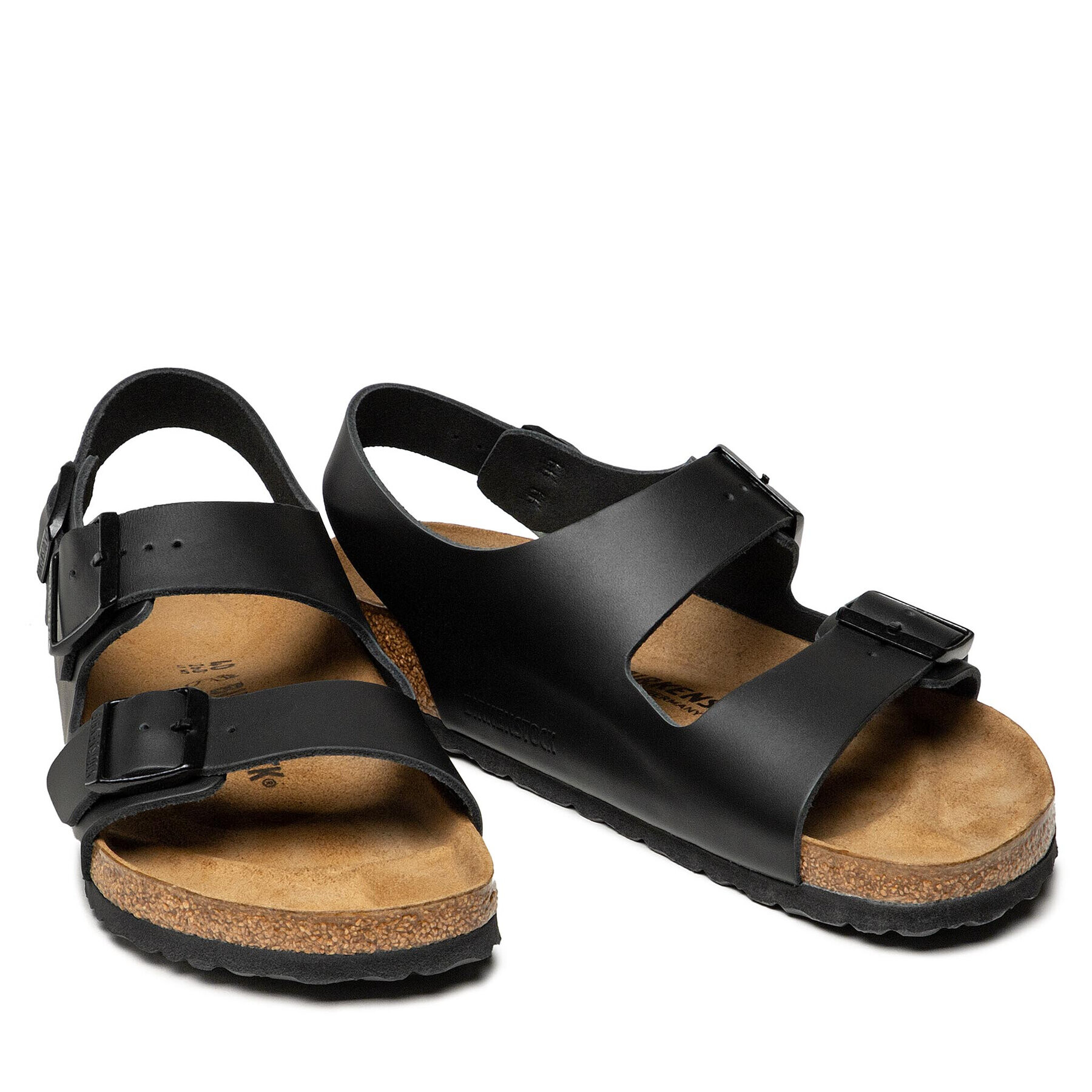 Birkenstock Sandály Milano Bs 0034191 Černá - Pepit.cz