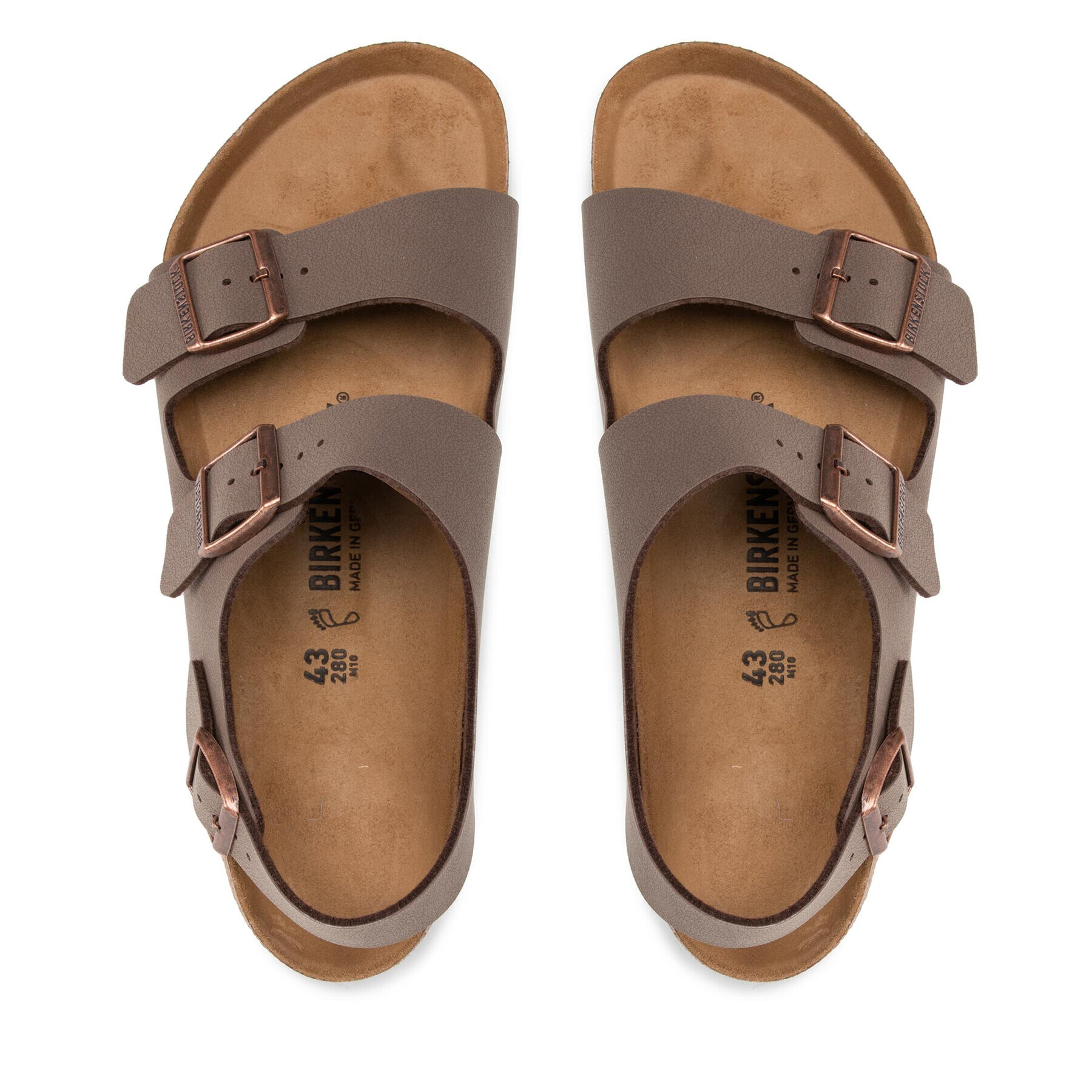 Birkenstock Sandály Milano Bs 0634501 Hnědá - Pepit.cz