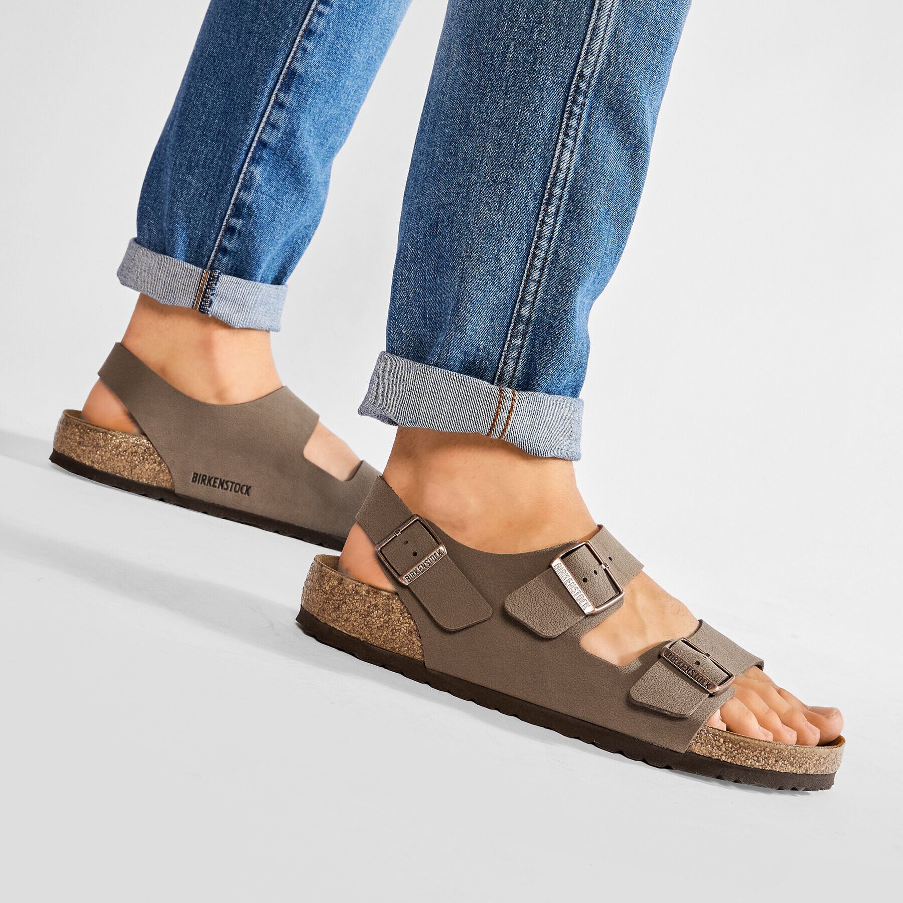 Birkenstock Sandály Milano Bs 0634501 Hnědá - Pepit.cz