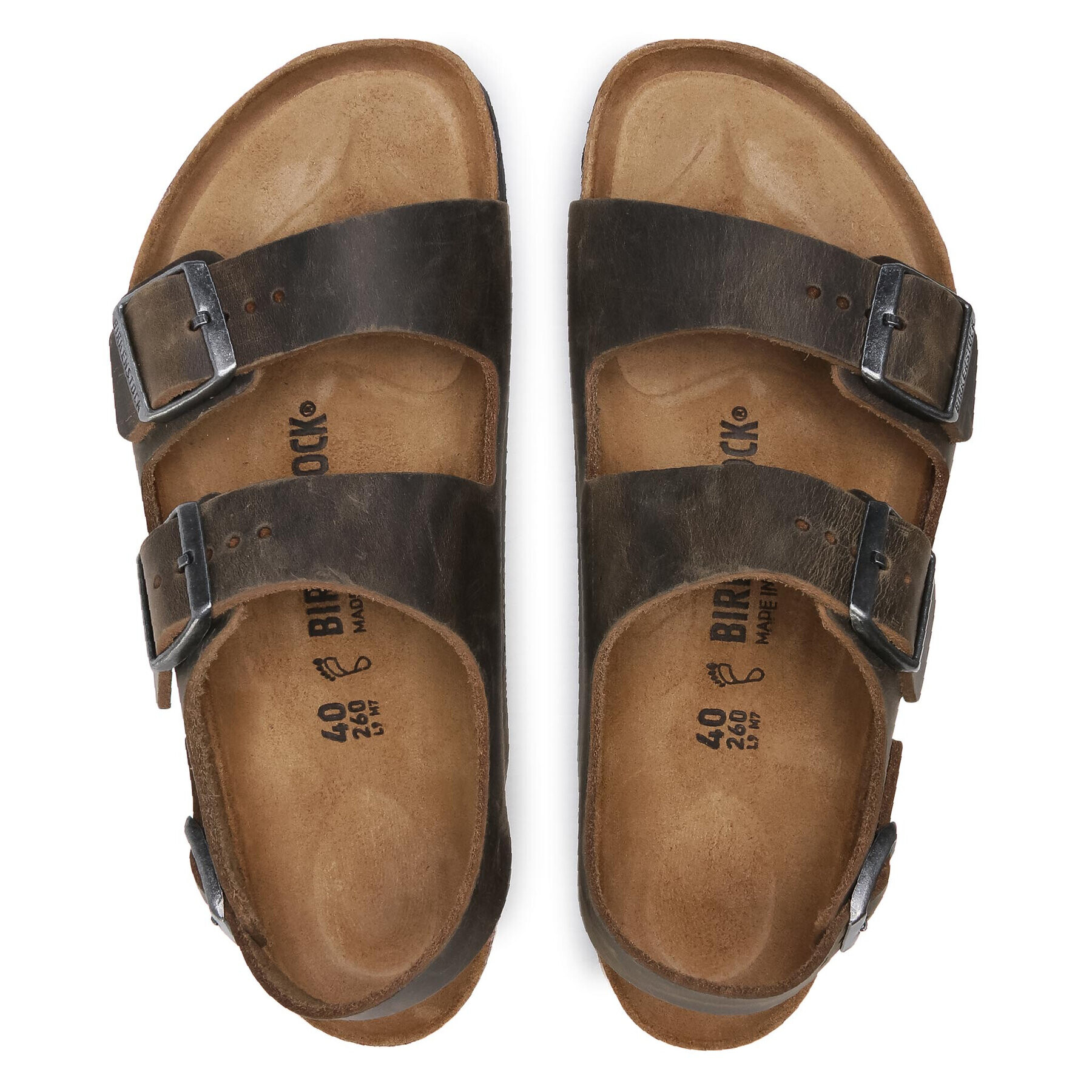 Birkenstock Sandály Milano Bs 1019336 Zelená - Pepit.cz