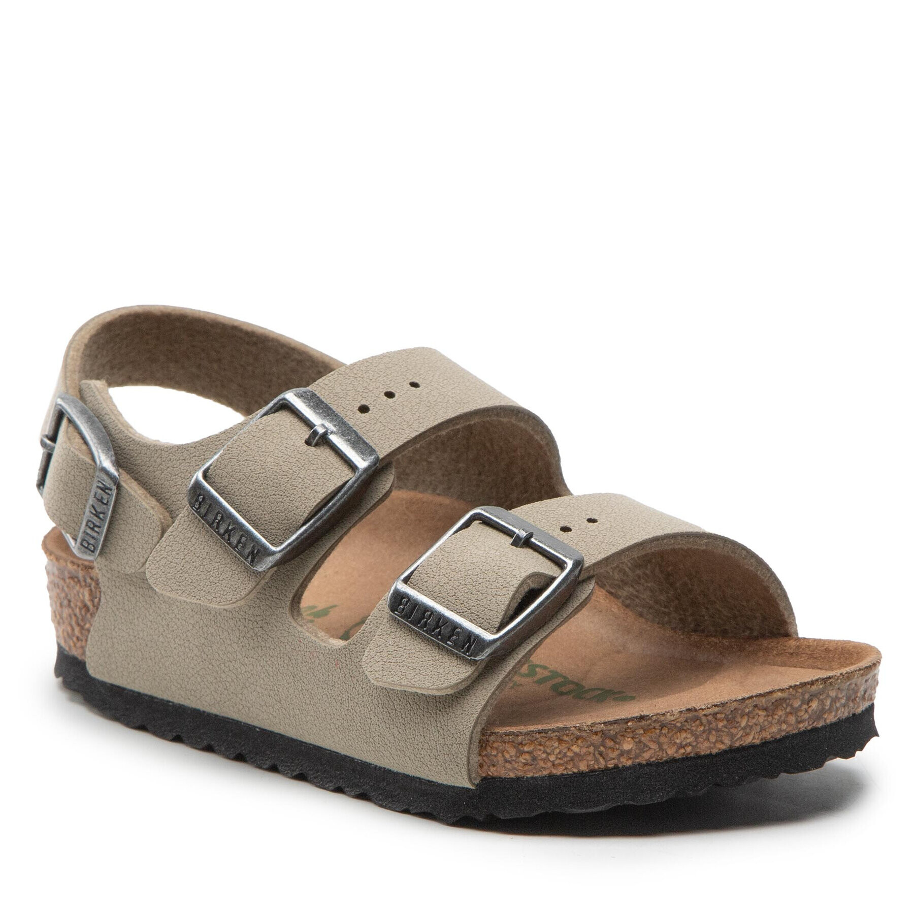 Birkenstock Sandály Milano Kids 1023440 Zelená - Pepit.cz