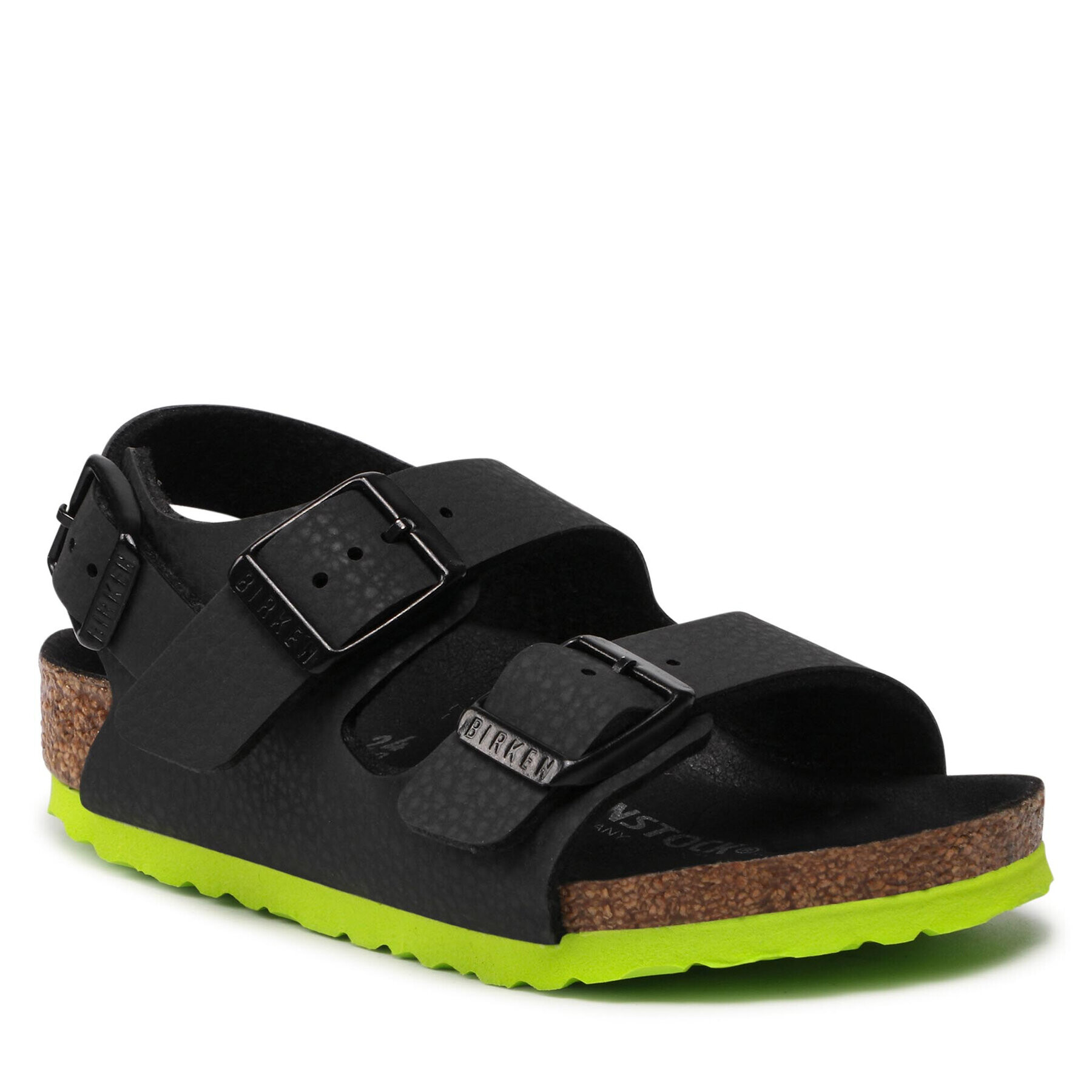 Birkenstock Sandály Milano Kinder 1022157 Černá - Pepit.cz