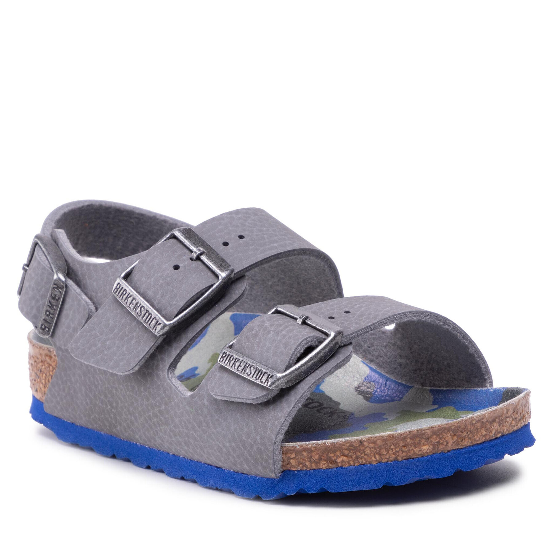 Birkenstock Sandály Milano Kinder 1022532 Šedá - Pepit.cz